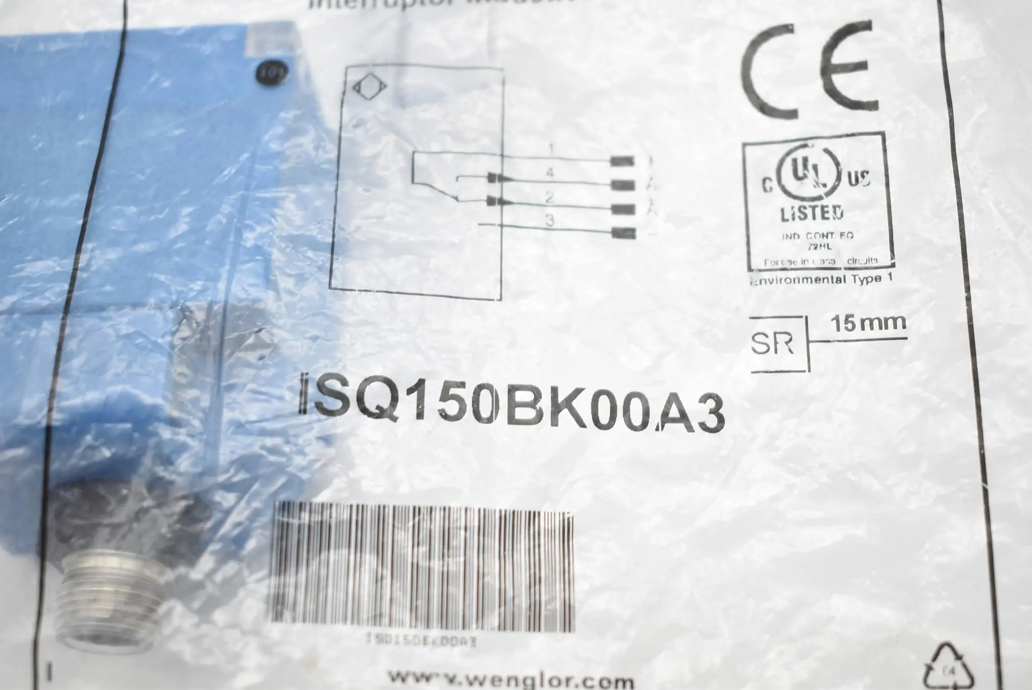 Produktfoto 1 von Wenglor Induktiver Selektivschalter ISQ150BK00A3