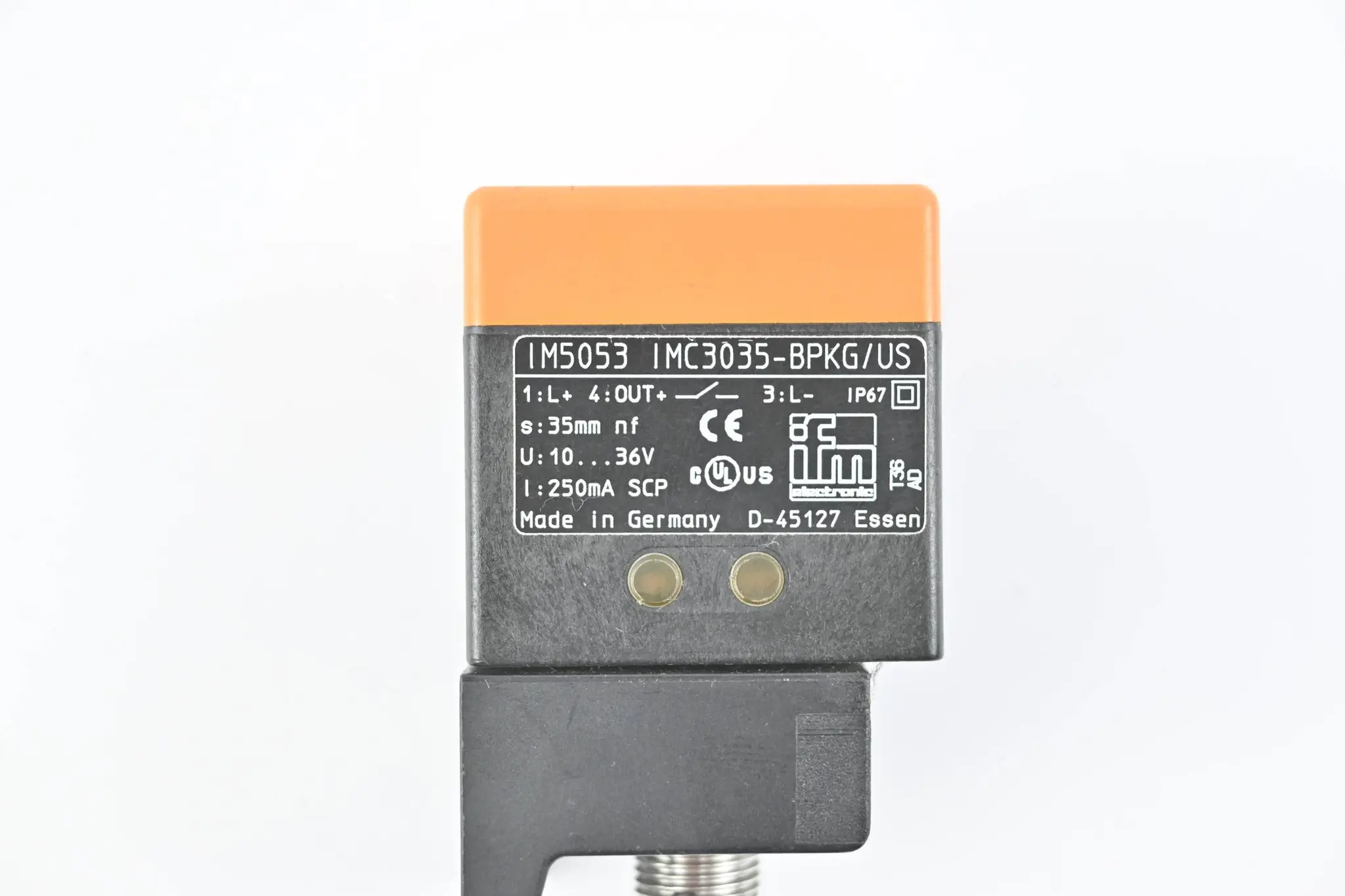 Produktfoto 1 von Ifm Electronic Induktiver Sensor IM5053 ( IMC3035-BPKG/US ) inkl. Halterung