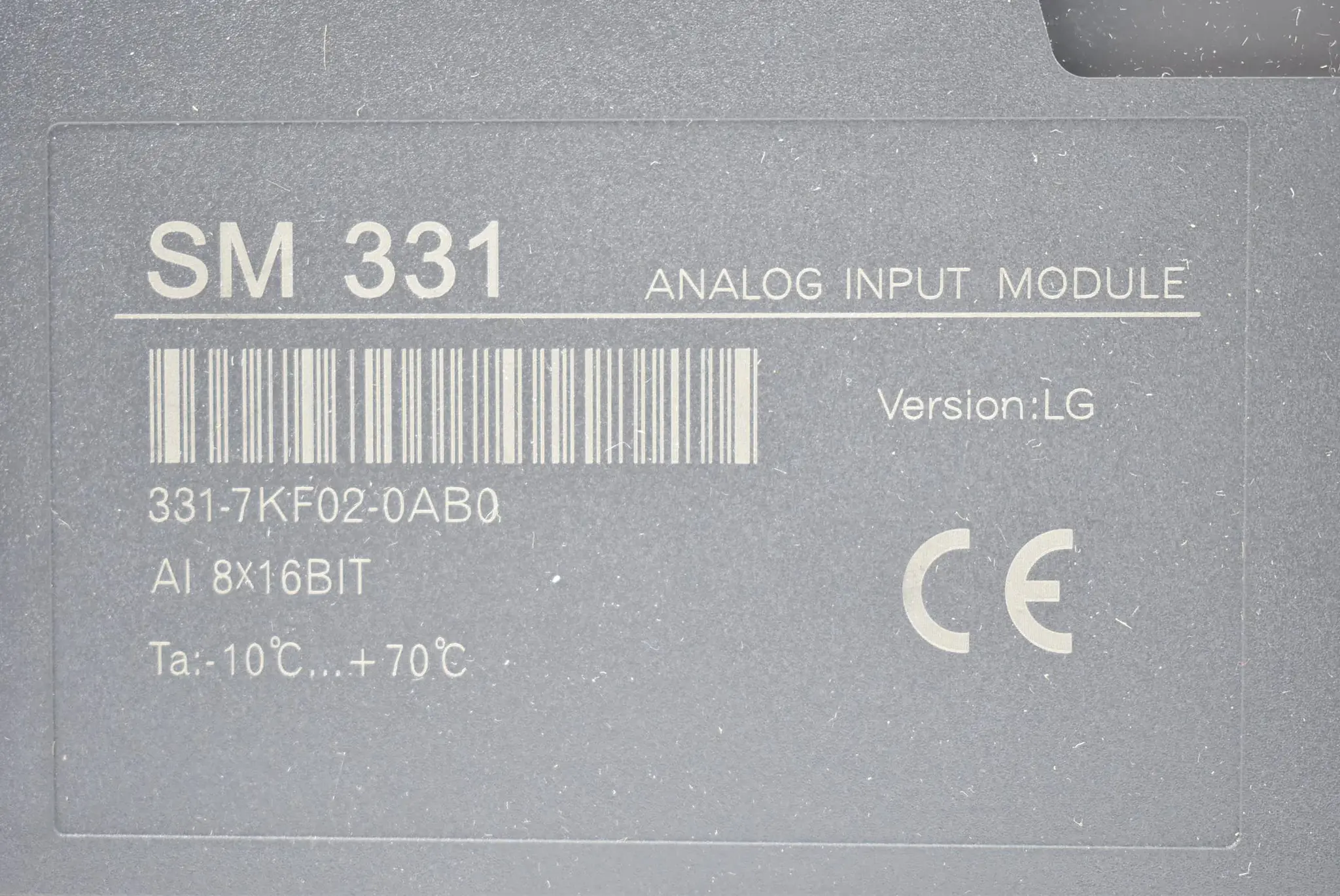 Produktfoto 1 von Yasakawa Vipa analoges Eingangsmodul 331-7KF02 ( AI 8-16BIT ) 331-7KF02-0AB0