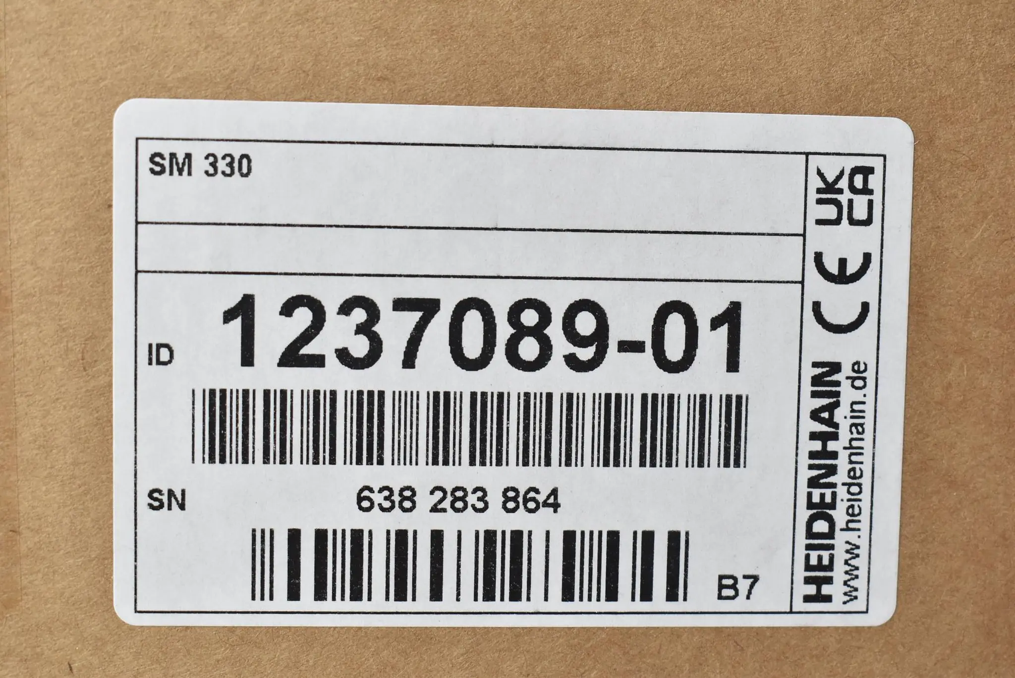 Produktfoto 1 von Heidenhain SM 330 Spannungsschutzmodul 1237089-01 ( B7 )