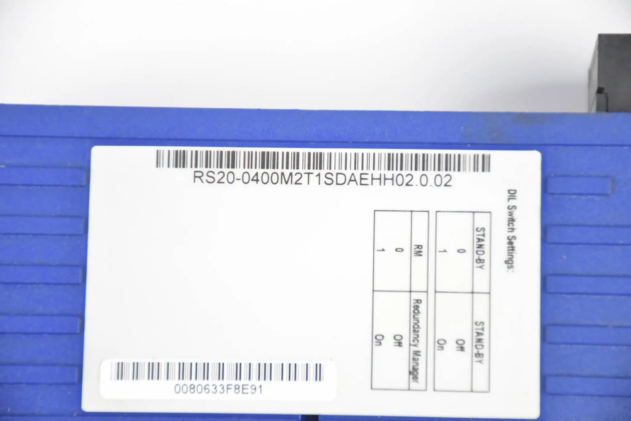 Produktfoto 1 von Hirschmann RS20 Rail Switch RS20-0400M2T1SDAEHH02.0.02