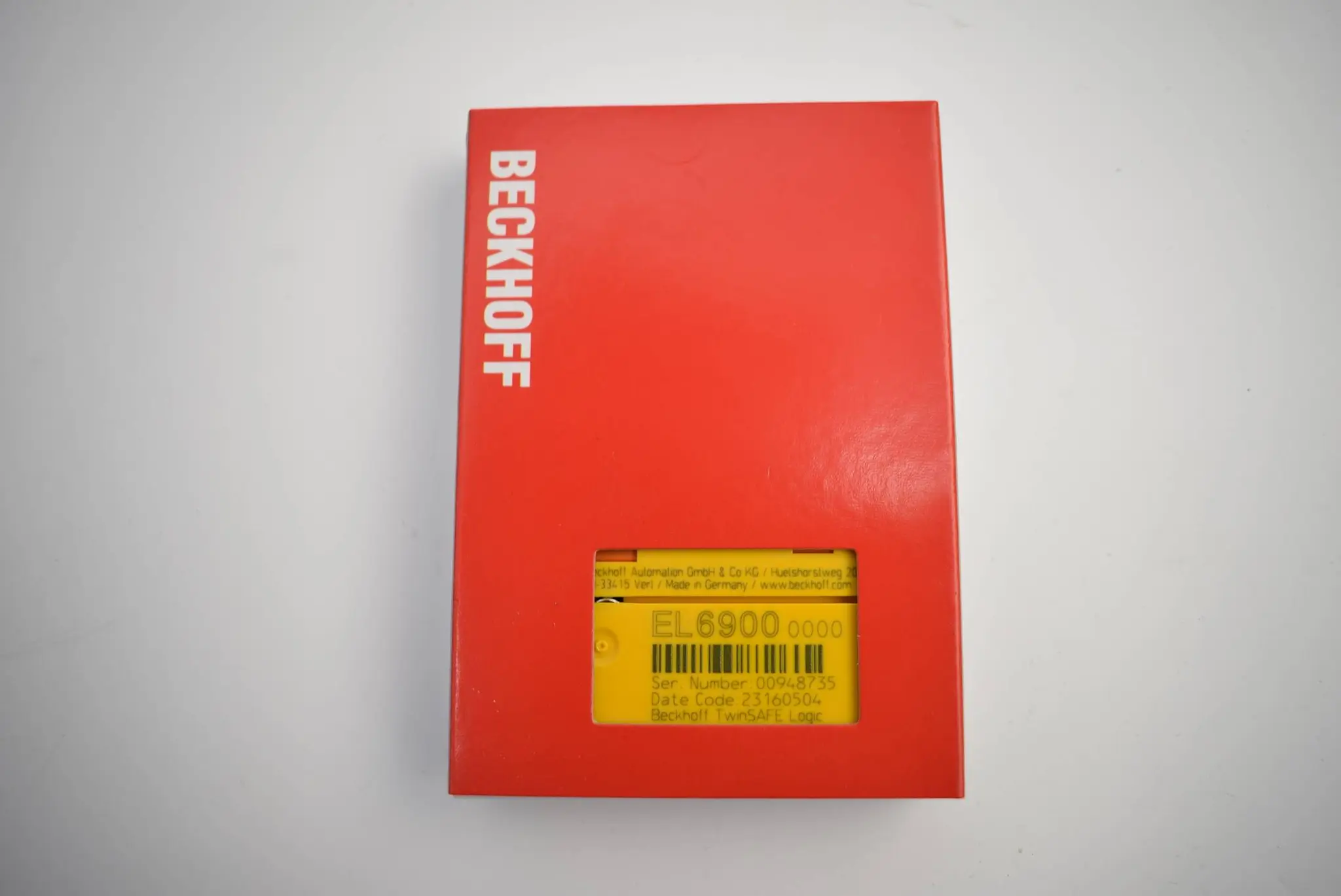 Produktfoto 1 von Beckhoff TwinSAFE-Logic EL6900