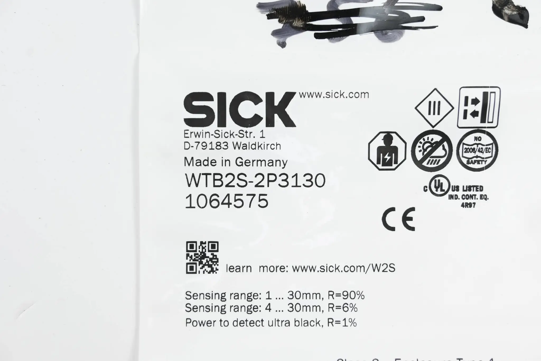 Produktfoto 1 von Sick Reflexions-Lichttaster WTB2S-2P3130 ( 1064575 )