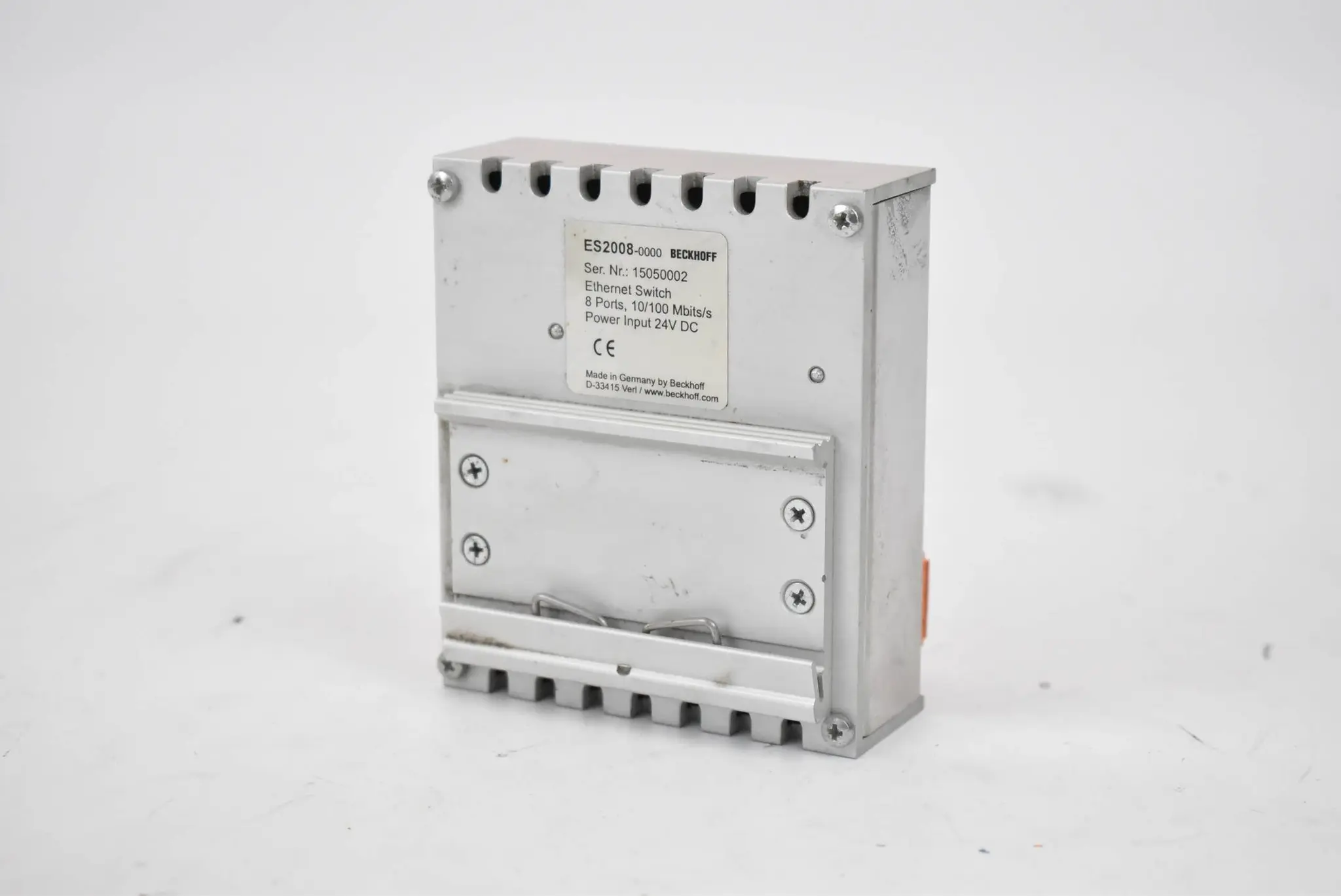 Produktfoto 1 von Beckhoff Ethernet Switch ES2008-0000