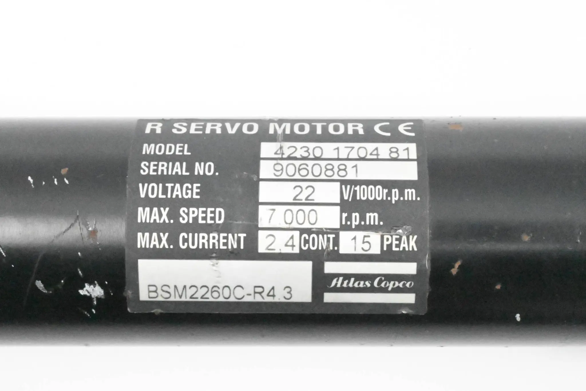 Produktfoto 1 von Atlas Copco Elektro Schrauber BSM 2260C-R4.3 ( 4230 1704 81 )