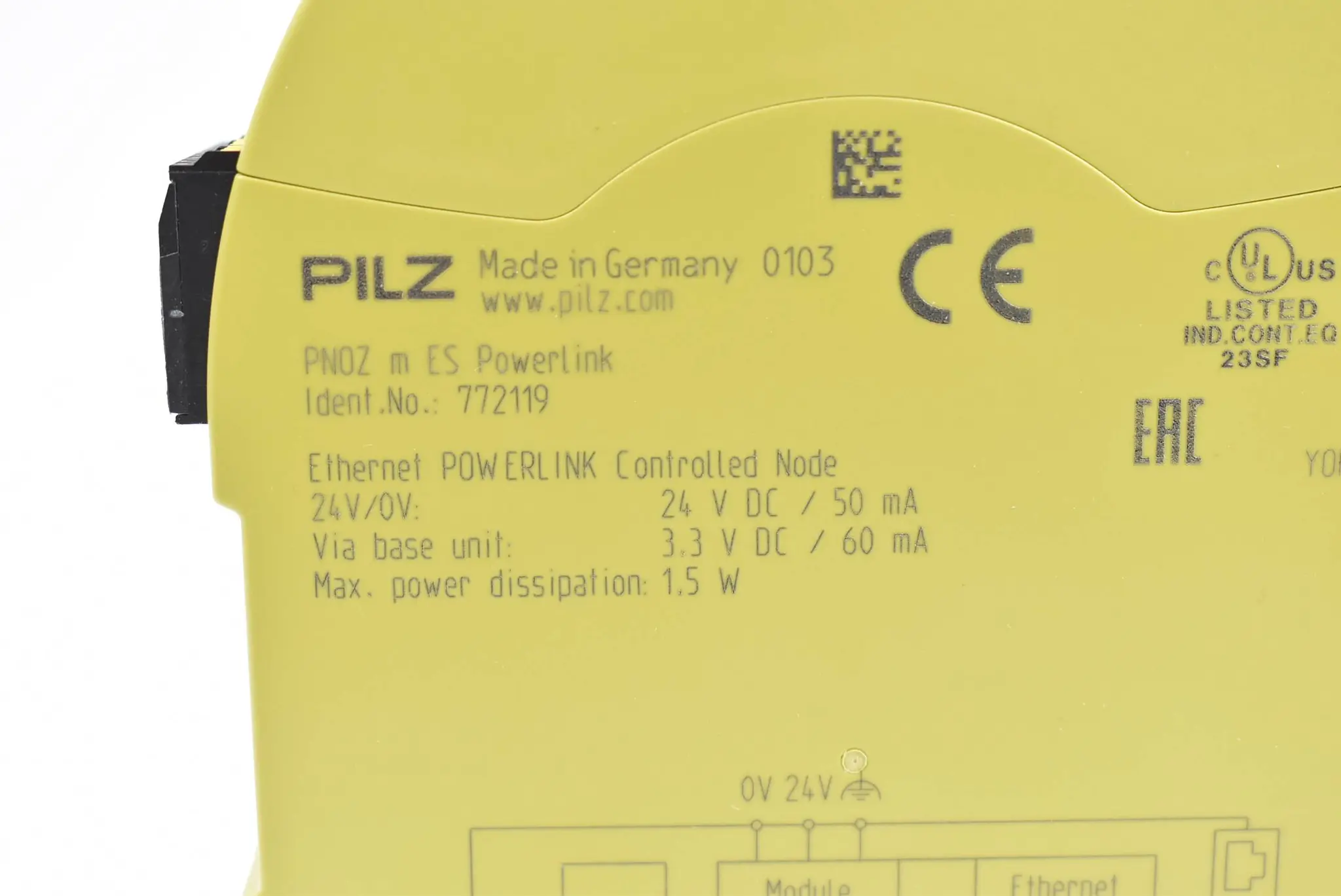 Produktfoto 1 von PILZ PNOZ m ES Powerlink ( 772119 )