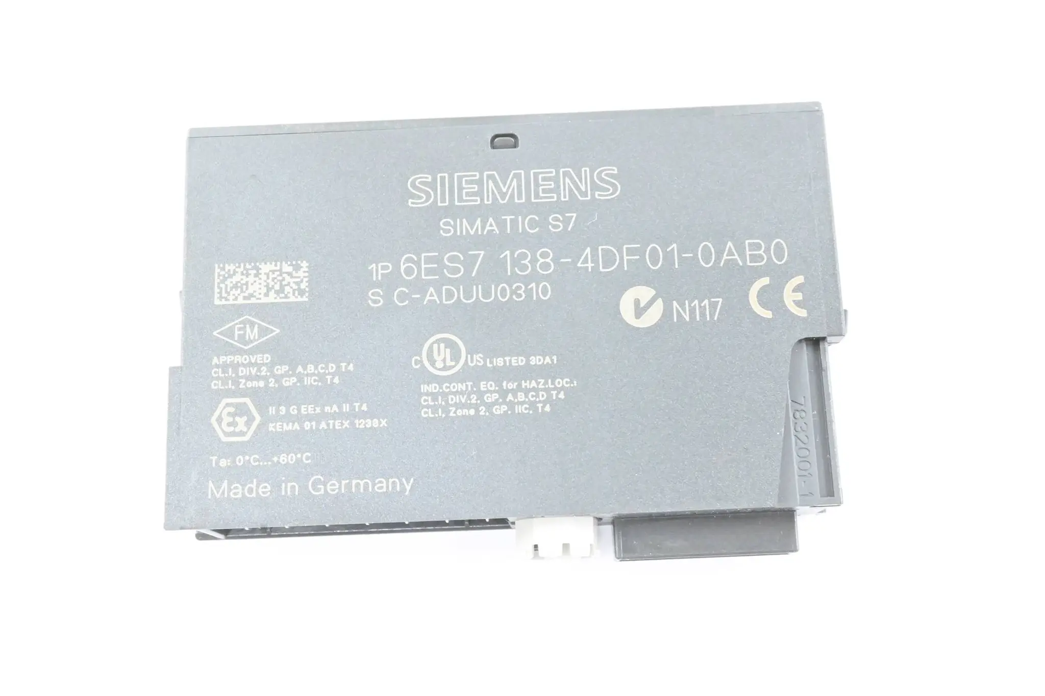 Produktfoto 1 von Siemens Simatic S7 6ES7138-4DF01-0AB0 ( 6ES7 138-4DF01-0AB0 )