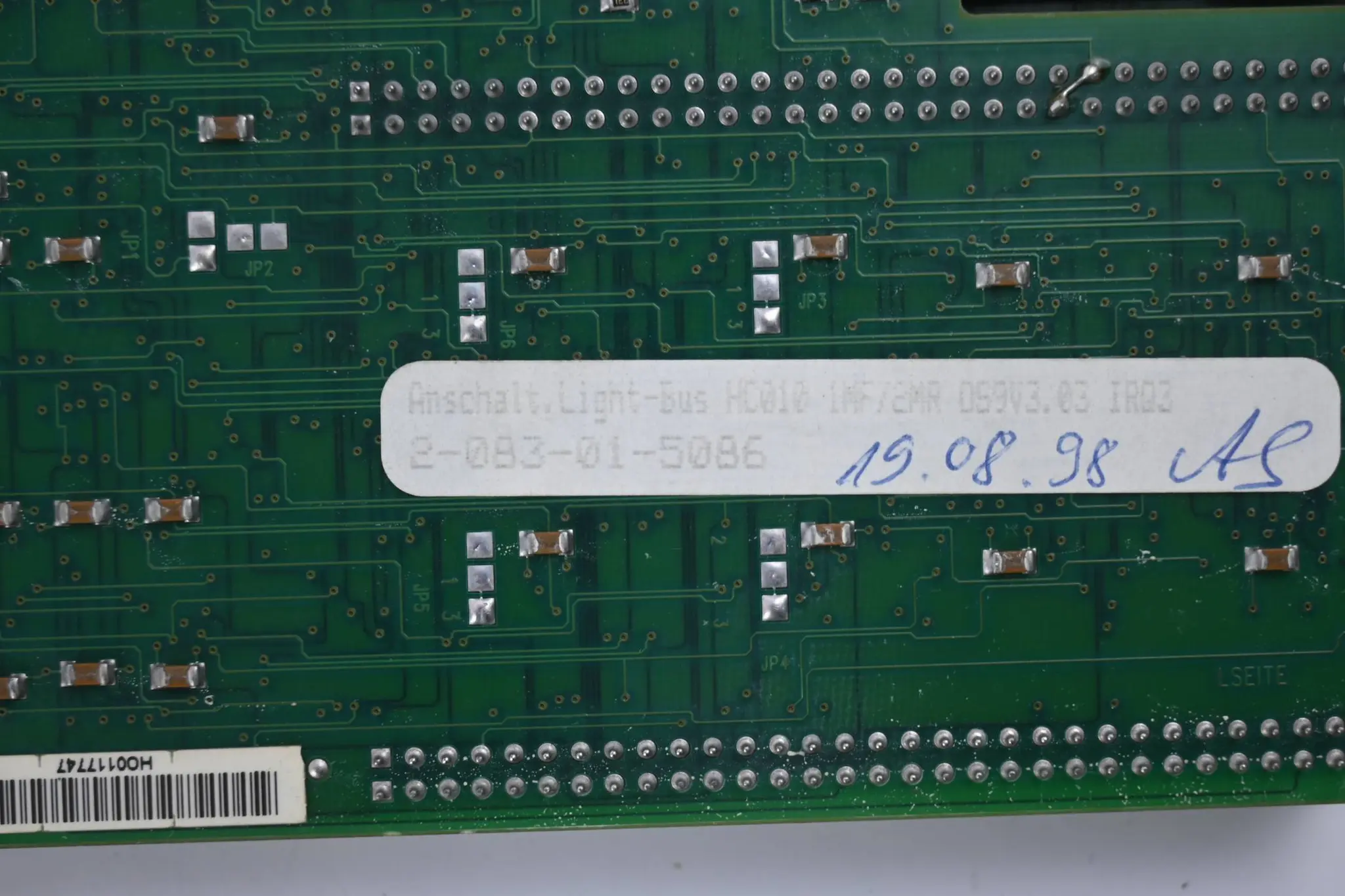 Produktfoto 1 von Homag CPU68340 HC010 ( 2-083-01-5079 ) inkl. Anschaltung Light-Bus 2-083-01-5086