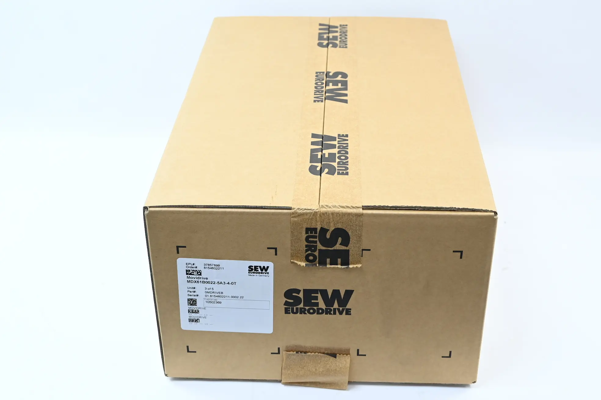 Produktfoto 1 von SEW-Eurodrive Frequenzumrichter Movidrive MDX61B0022-5A3-4-0T