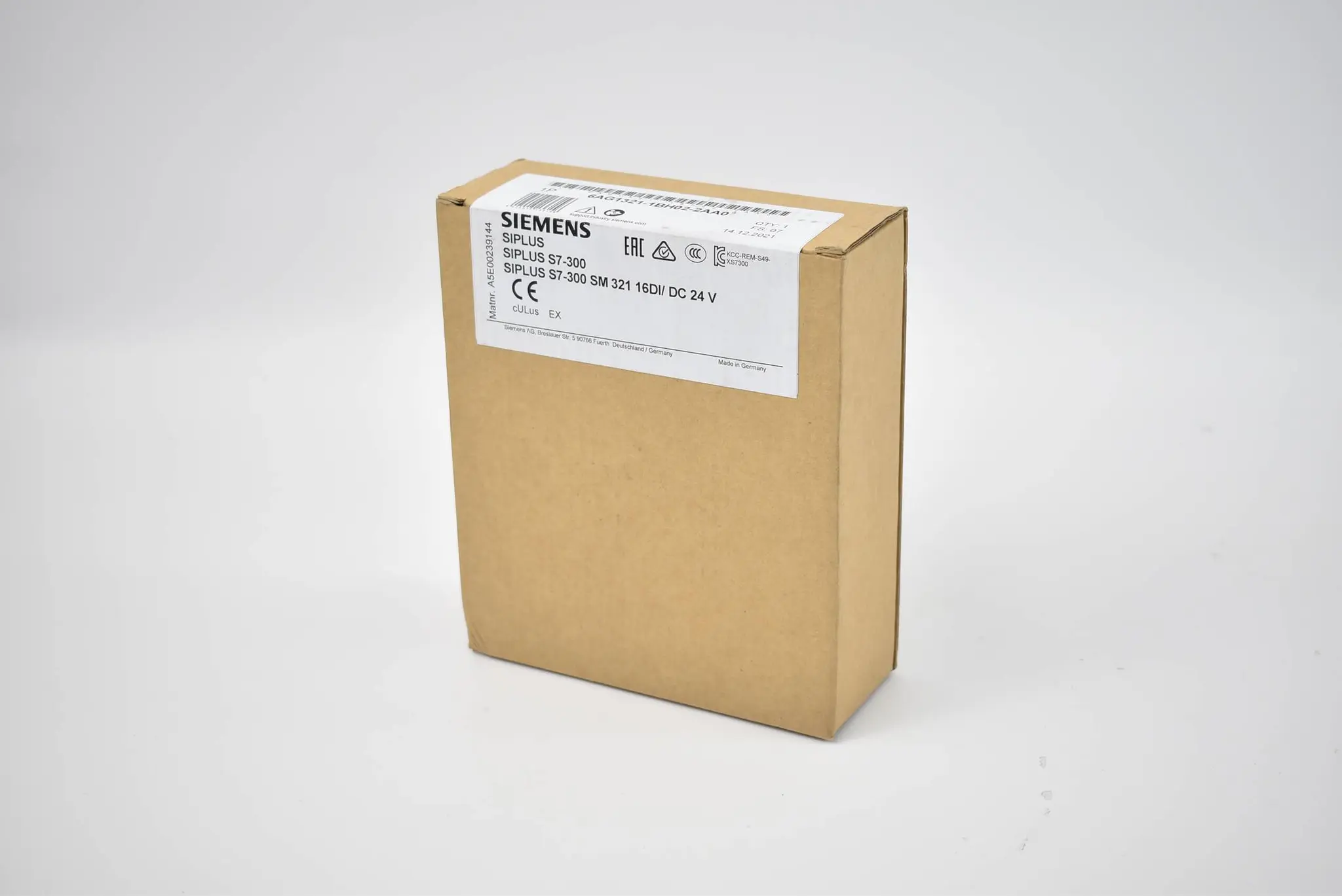 Produktfoto 1 von Siemens siplus S7-300 SM 6AG1 321-1BH02-2AA0 ( 6AG1321-1BH02-2AA0 ) E07