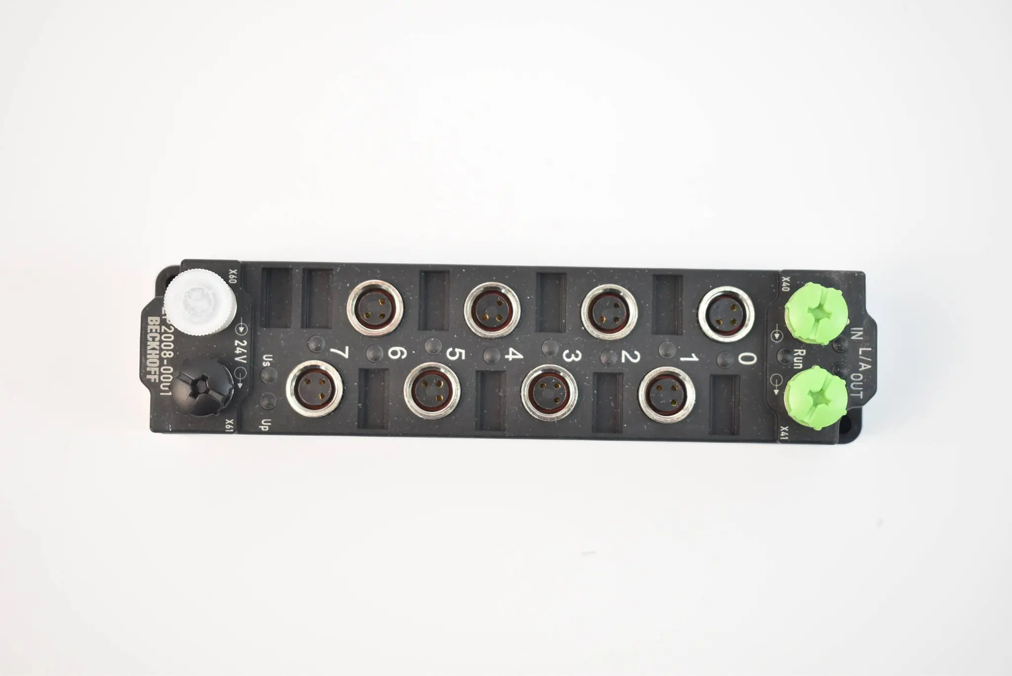 Produktfoto 1 von Beckhoff EtherCAT Box 8-Kanal-Digital-Ausgang EP2008-0001 ( EP 2008-0001 )