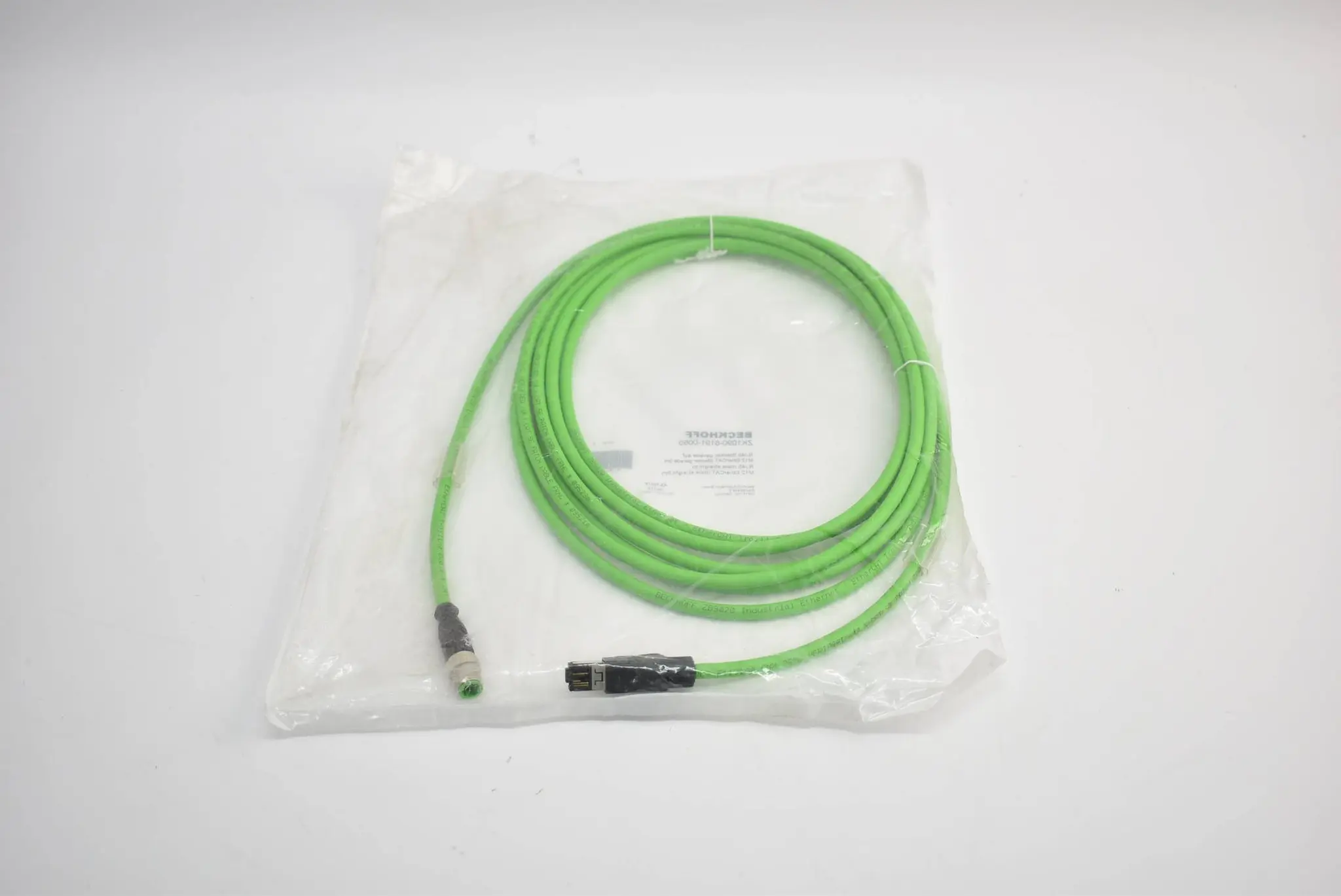 Produktfoto 1 von Beckhoff EtherCAT-Leitung PUR AWG 22 RJ45 Stecker 5 m ZK1090-6191-0050