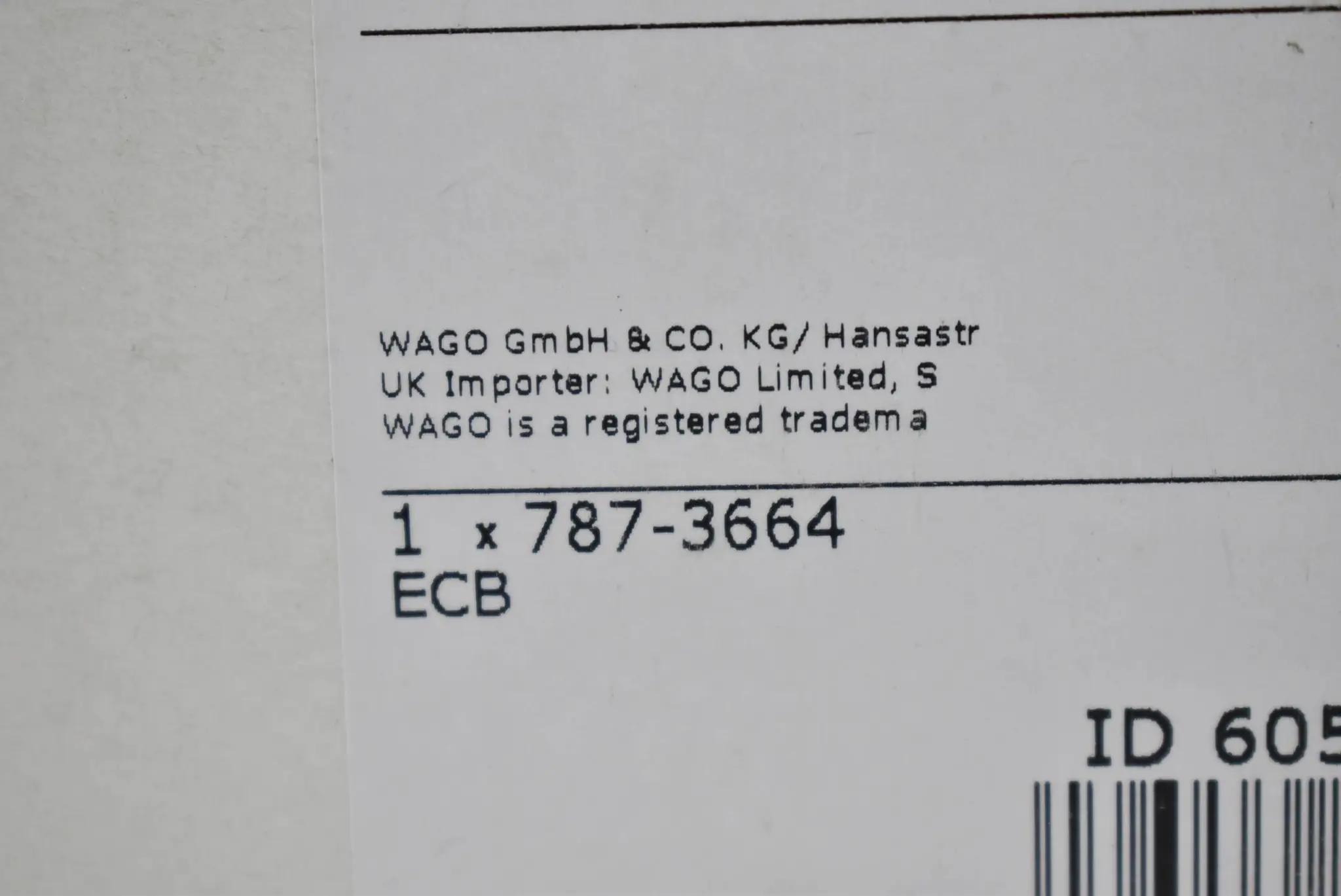 Produktfoto 1 von Wago elektronischer Schutzschalter 4-kanalog 24VDC 787-3664