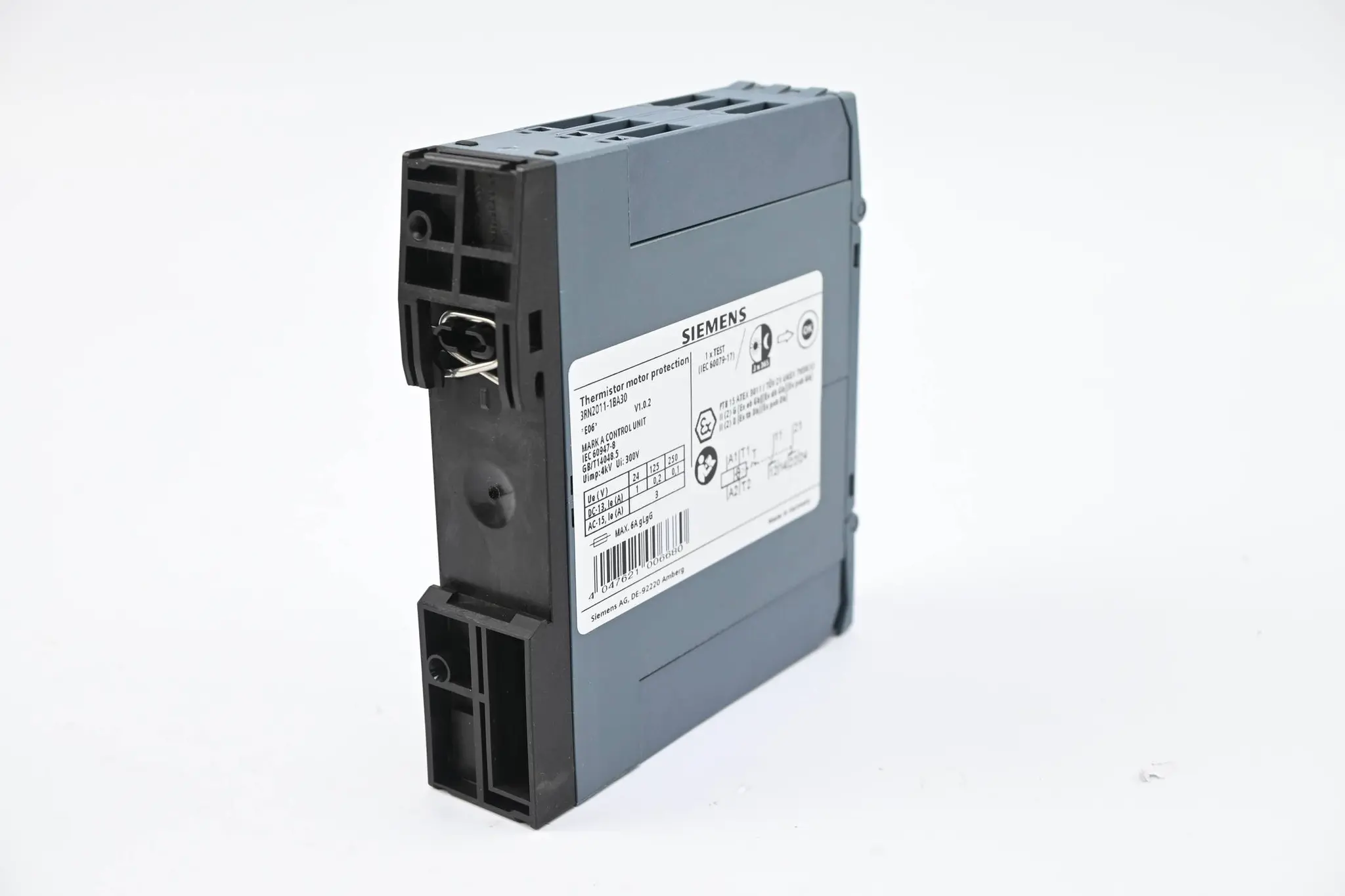 Produktfoto 1 von Siemens Sirius Thermostor-Motorschutzrelais 3RN2011-1BA30 ( 3RN2 011-1BA30 )