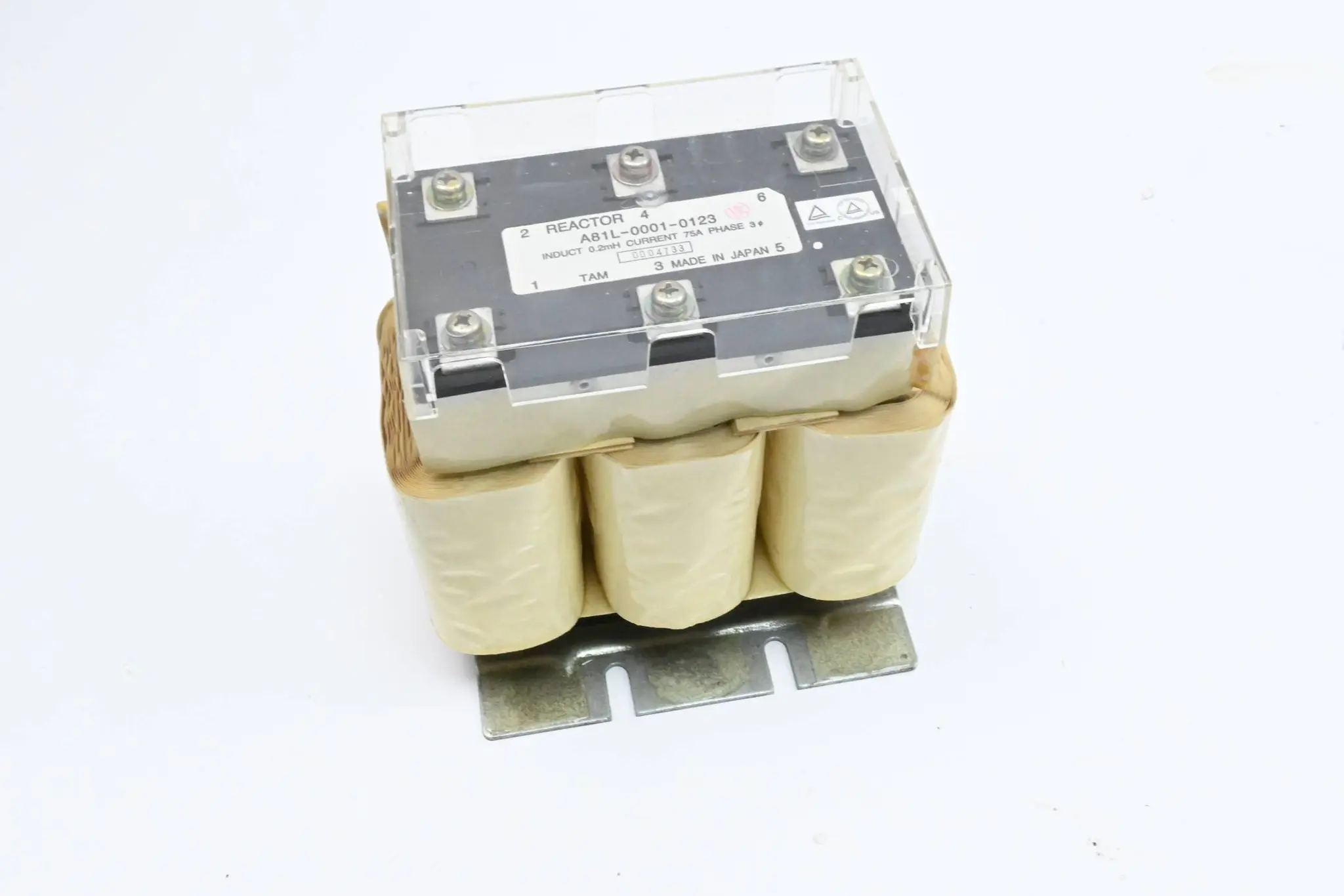 Produktfoto 1 von Fanuc Reactor Trafo Transformator A81L-0001-0123