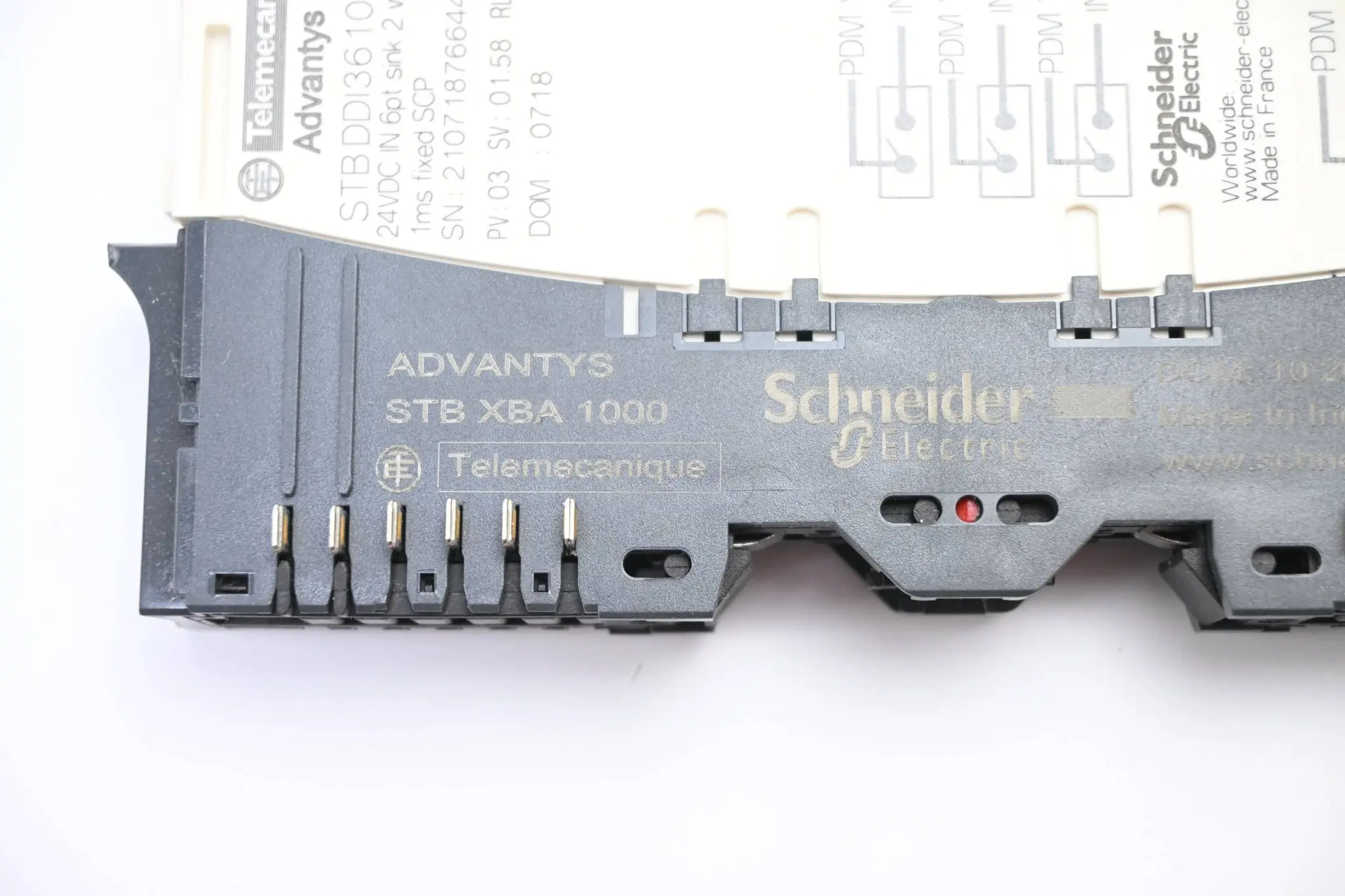 Produktfoto 1 von Schneider Electric / Telemecanique Eingangsmodul STBDDI3610 inkl. STBXBA1000