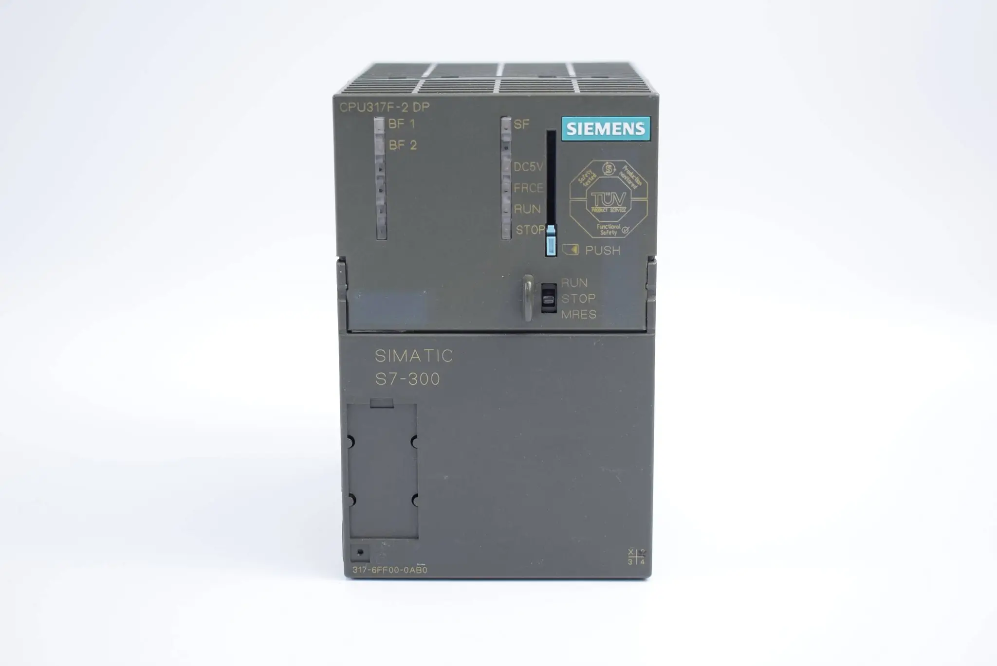 Produktfoto 1 von Siemens Simatic S7 CPU 317F-2DP 6ES7317-6FF00-0AB0 ( 6ES7 317-6FF00-0AB0 )
