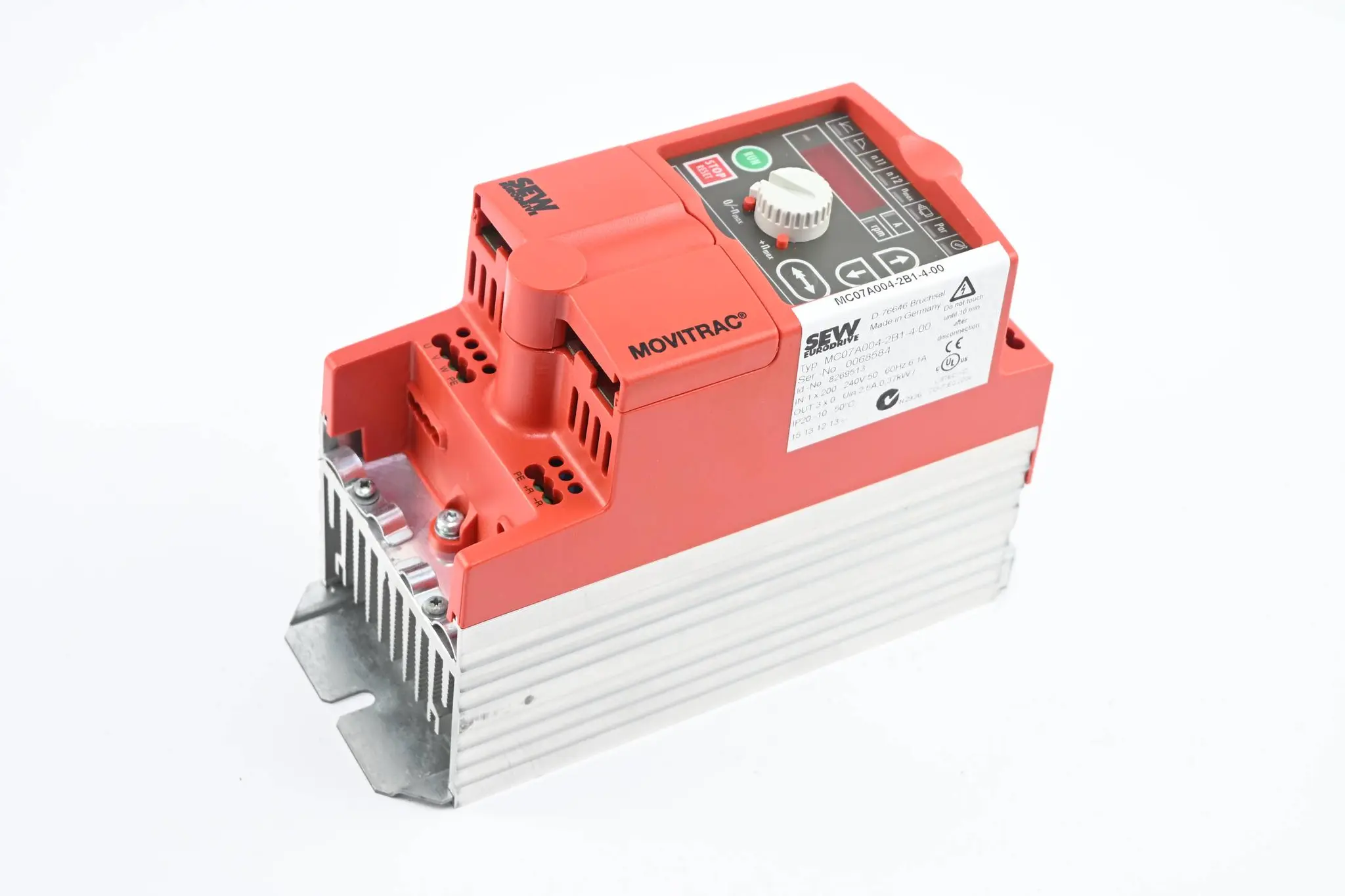 Produktfoto 1 von SEW-Eurodrive Movitrac Umrichter MC07A004-2B1-4-00 ( 8269513 )
