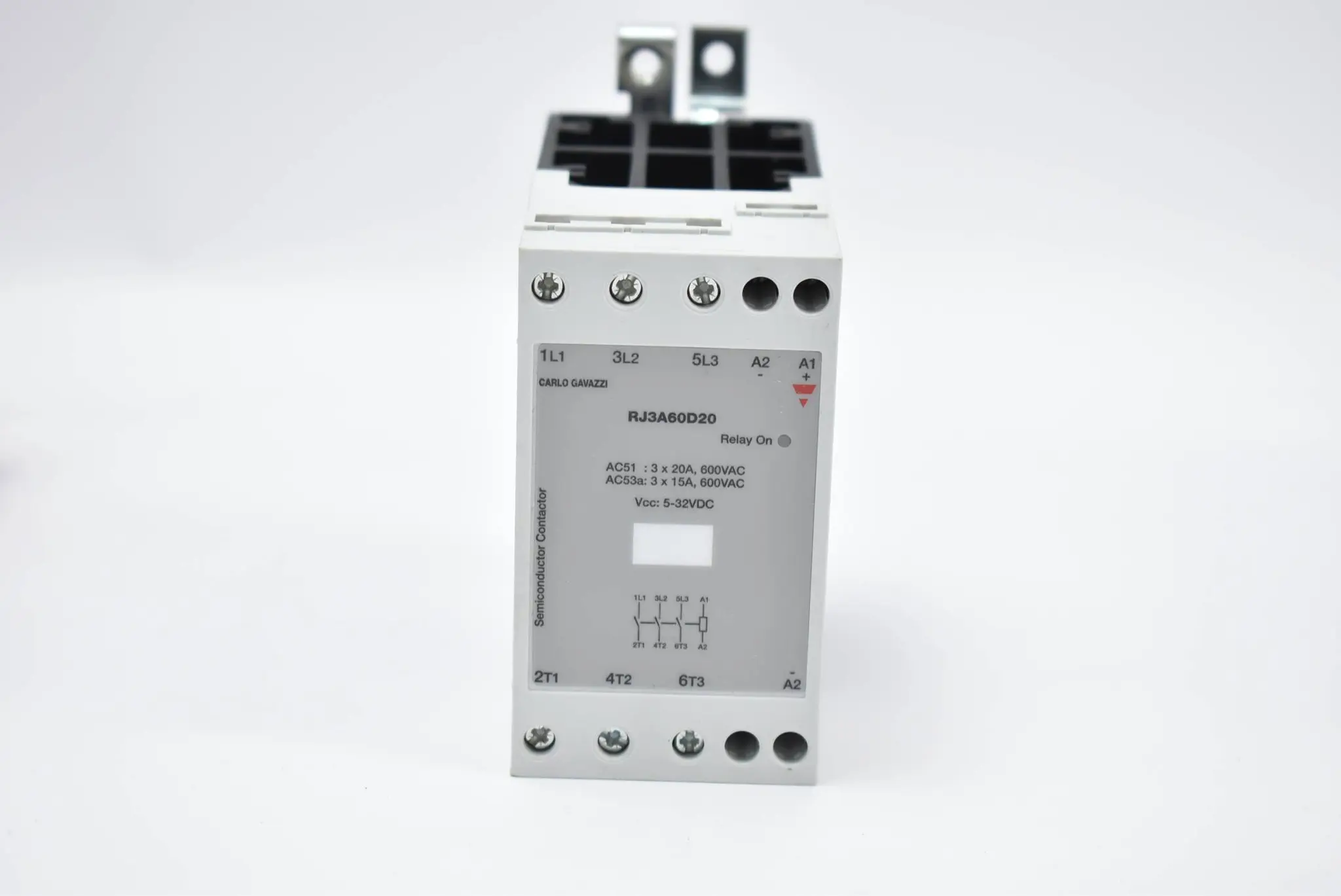 Produktfoto 1 von Carlo Gavazzi Halbleiterrelais 600V 20A RJ3A60D20