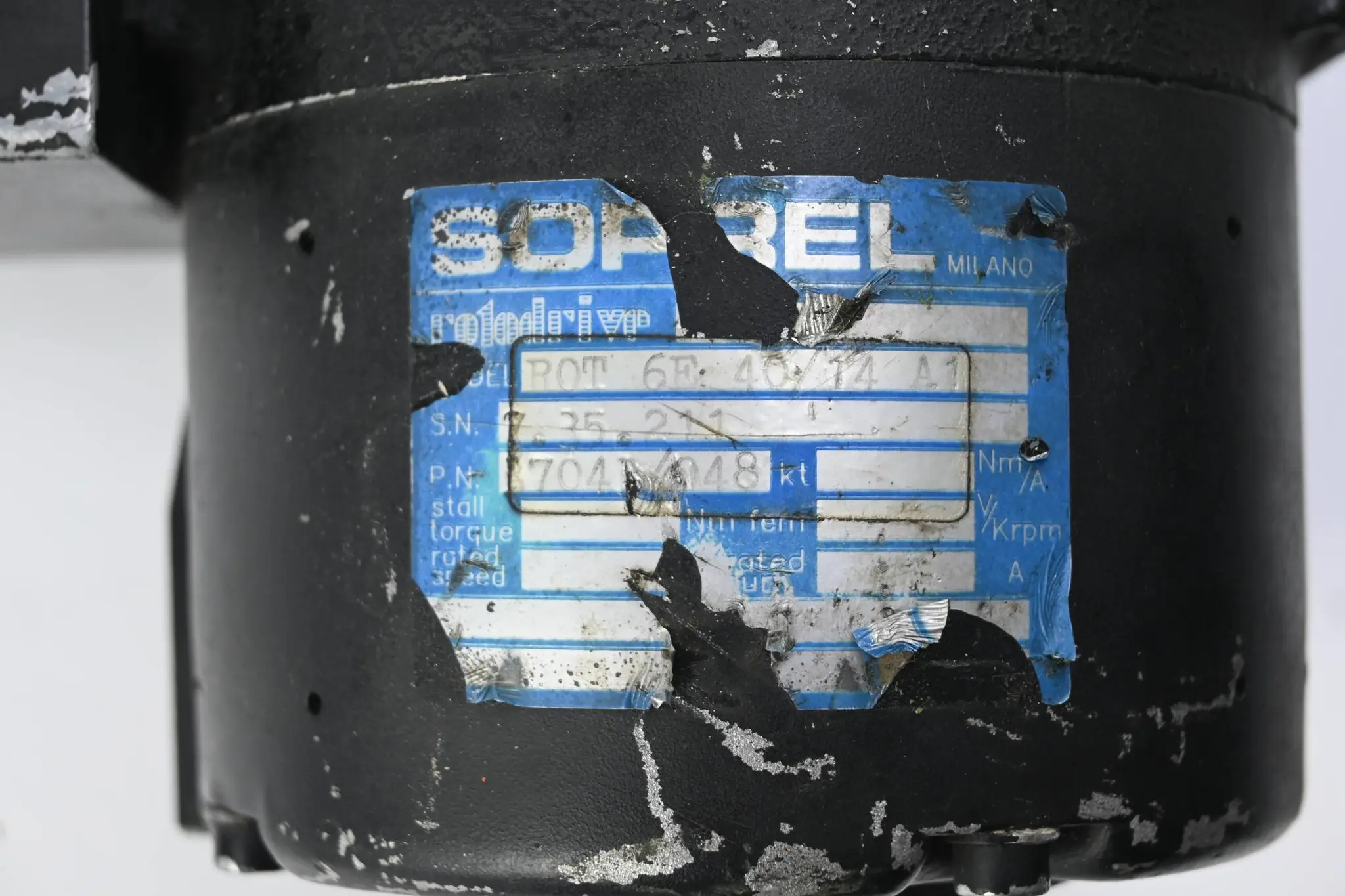 Produktfoto 1 von Bosch Isoflux Motor inkl. Soprel Rotodrive ROT 6E 40/14 A1 ( R0T6E40/14A1 )