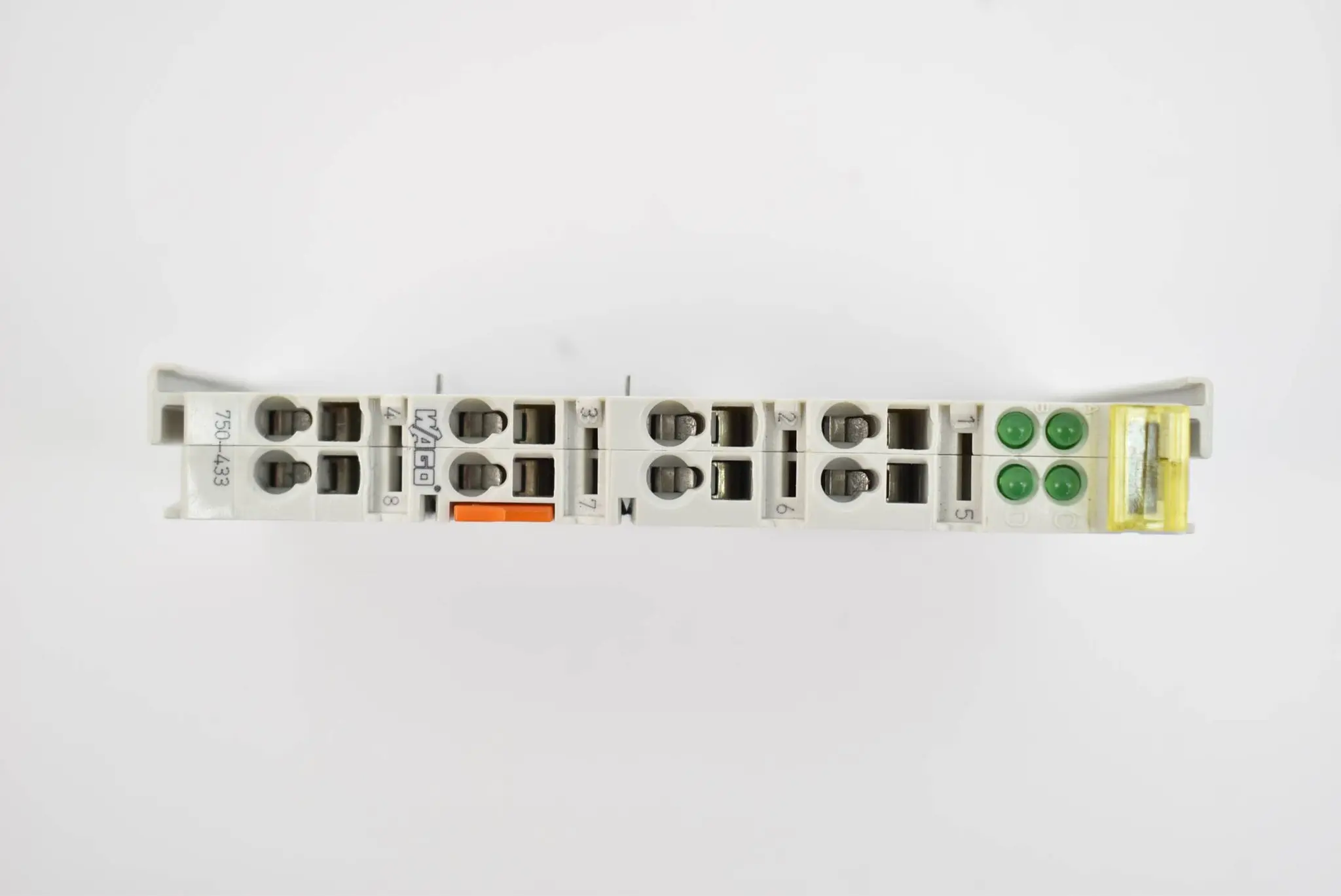 Produktfoto 1 von Wago I/O Systeme 4-Kanal-Digitaleingang DC24V 0,2ms 2-Leiter-Anschluss 750-433