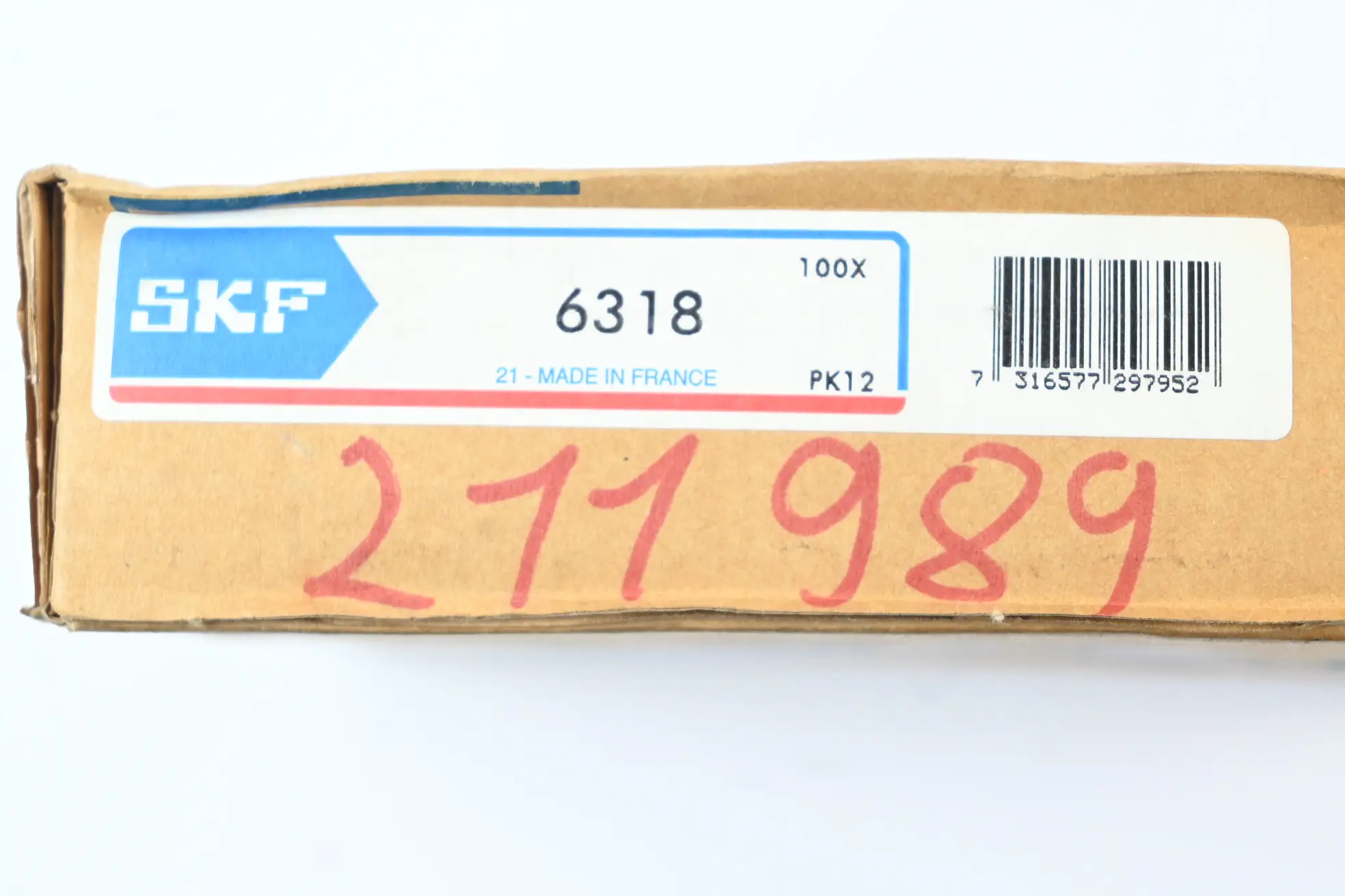 Produktfoto 1 von SKF Rillenkugellager 6318