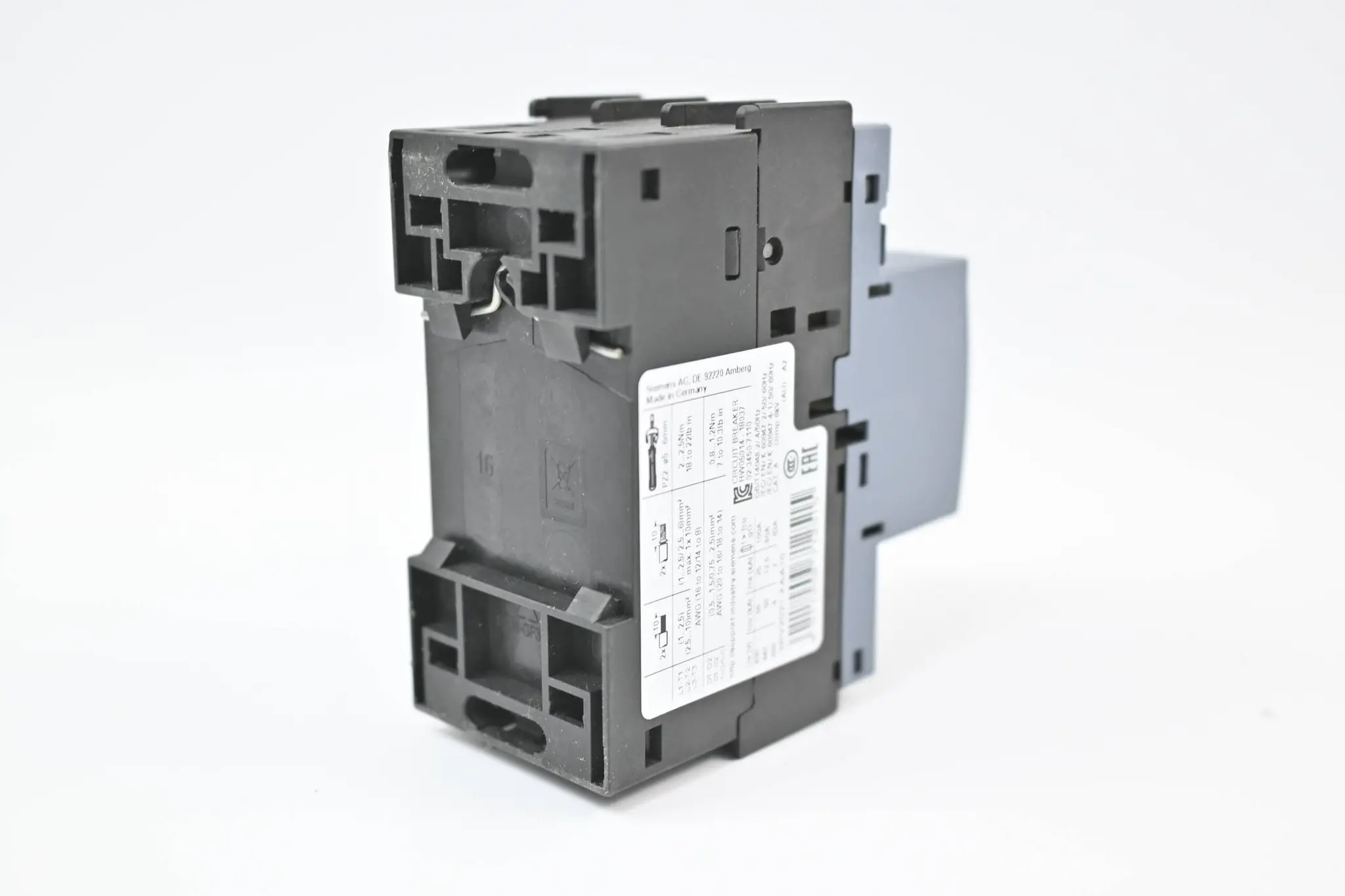 Produktfoto 1 von Siemens Sirius Leistungsschalter Bg. S0 3RV2021-4AA10 ( 3RV2 021-4AA10 )