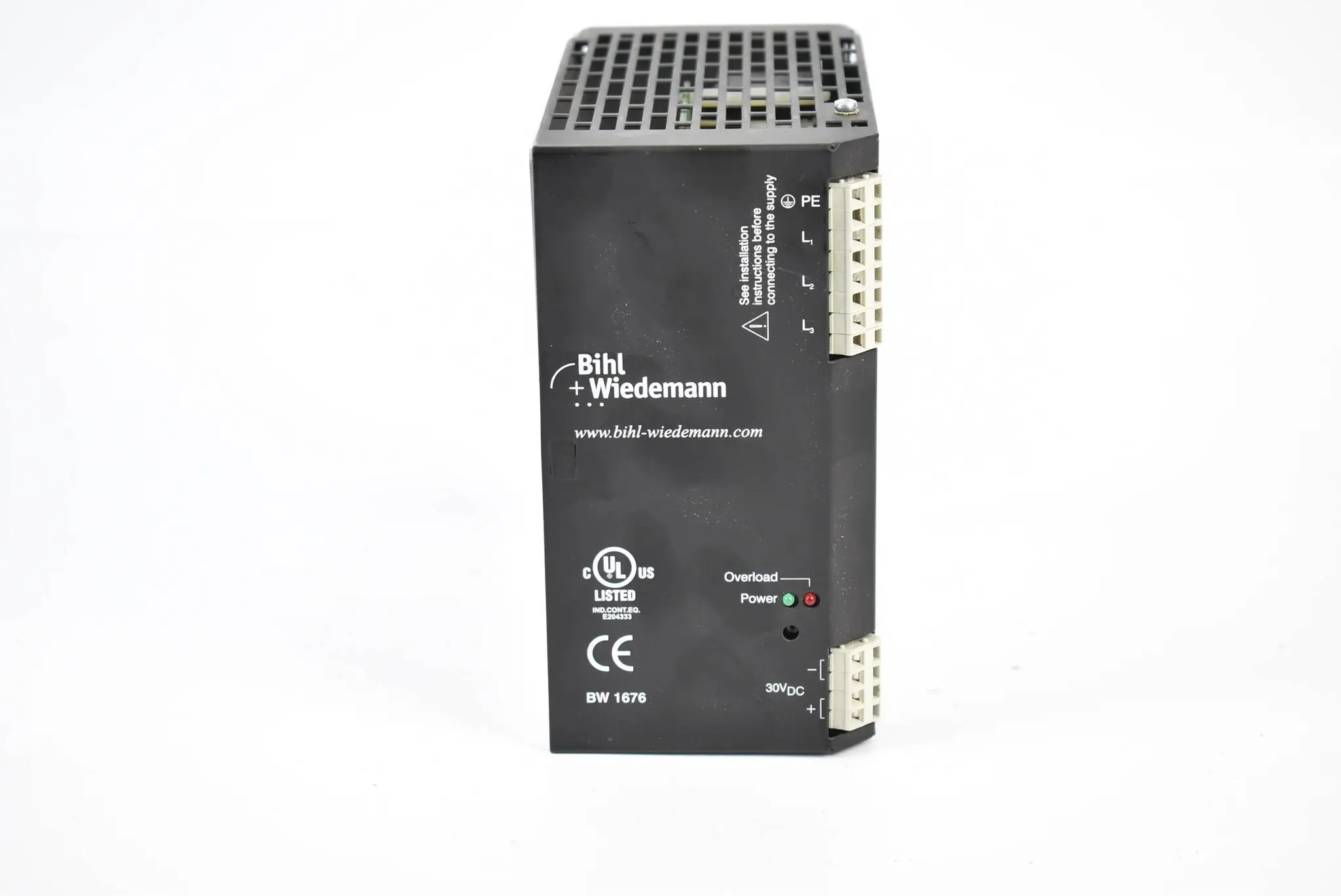 Produktfoto 1 von BIHL + WIEDEMANN Netzteil BW1676 30VDC 8A ( 149001-513023 )