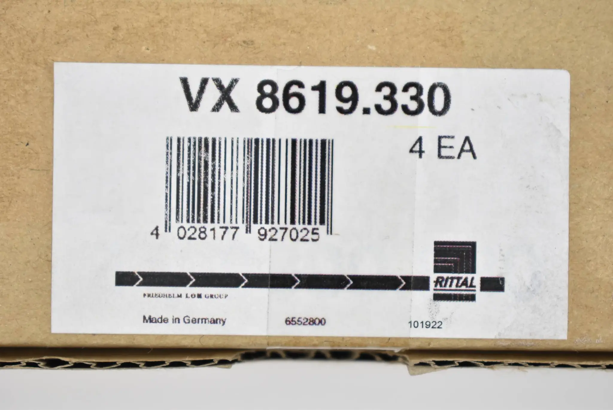 Produktfoto 1 von Rittal Adapter-Stück 19" VX 8619.330 ( VX8619.330 ) für VX, VX SE