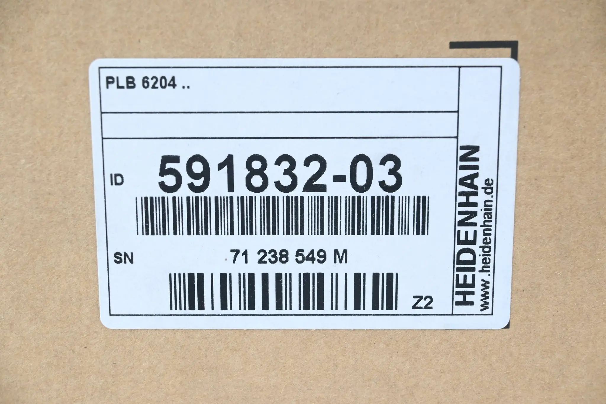 Produktfoto 1 von Heidenhain Systemmodul PLB 6204 ( 591832-03 ) Ver. Z2