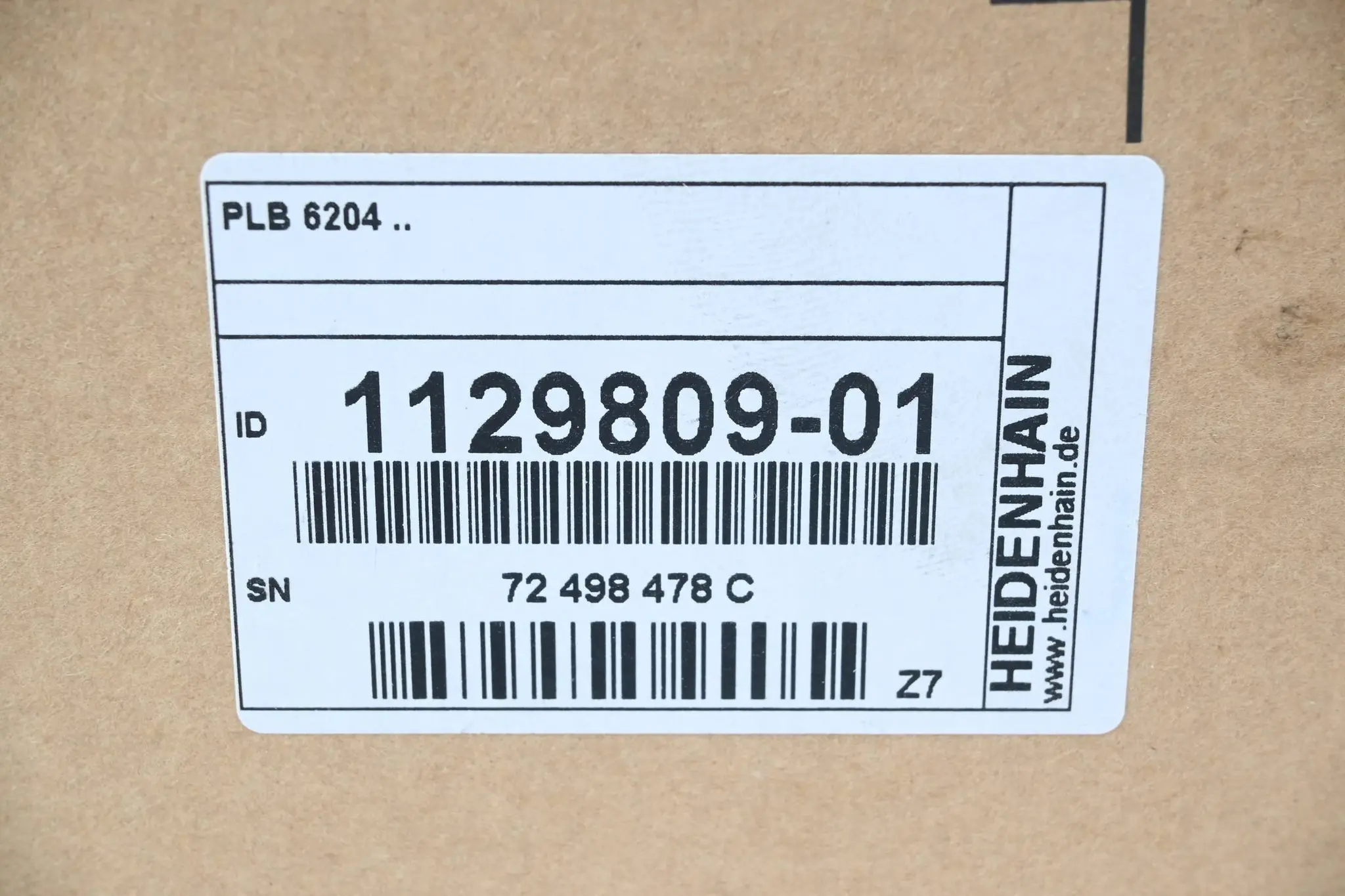 Produktfoto 1 von Heidenhain Systemmodul PLB 6204 ( 1129809-01 ) Ver. Z7