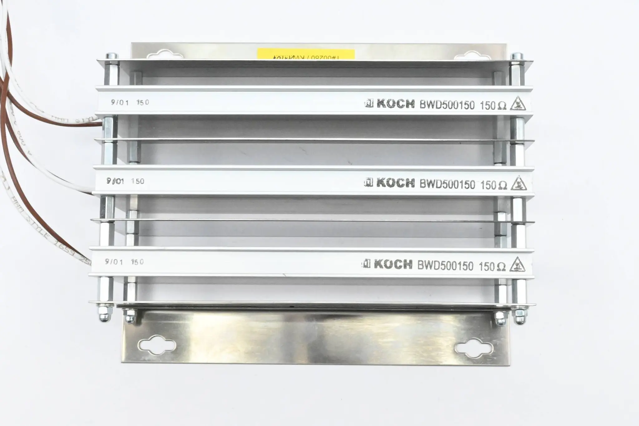Produktfoto 1 von Koch 3x Bremswiderstand für Frequenzumrichter BWD500150 in Halterung