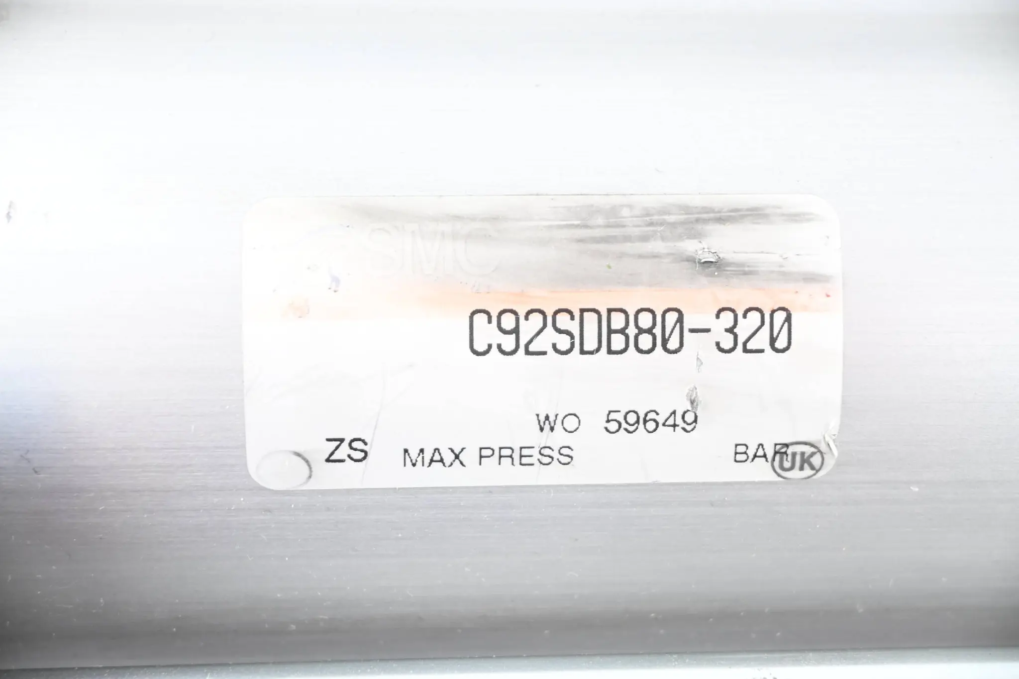 Produktfoto 1 von SMC Pneumatikzylinder C92SDB80-320