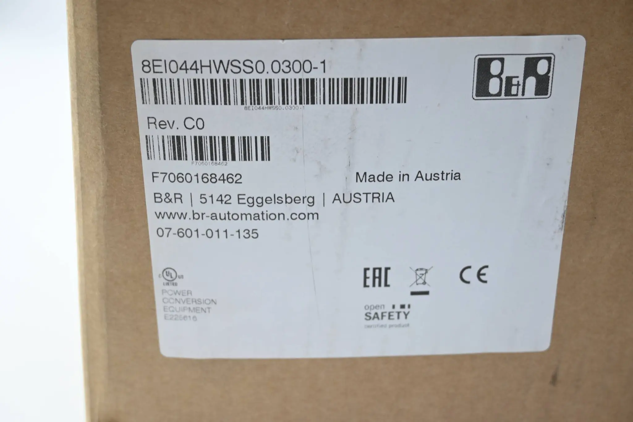 Produktfoto 1 von B&R Automation ACOPOSmicro Servoantriebsmodul 8EI044HWSS0.0300-1 Rev. C0