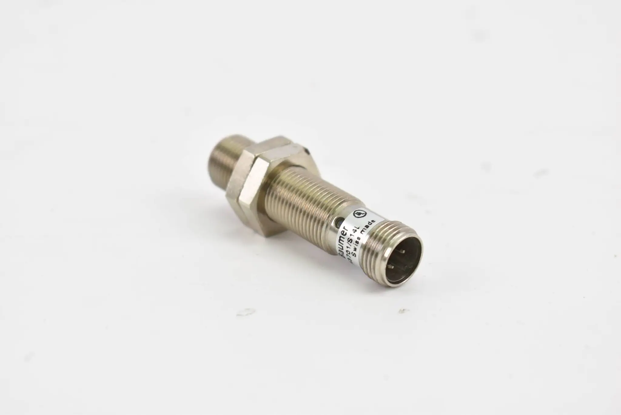 Produktfoto 1 von Baumer Induktiver Näherungsschalter IFRM 12N3701/S14L ( 10214928 )