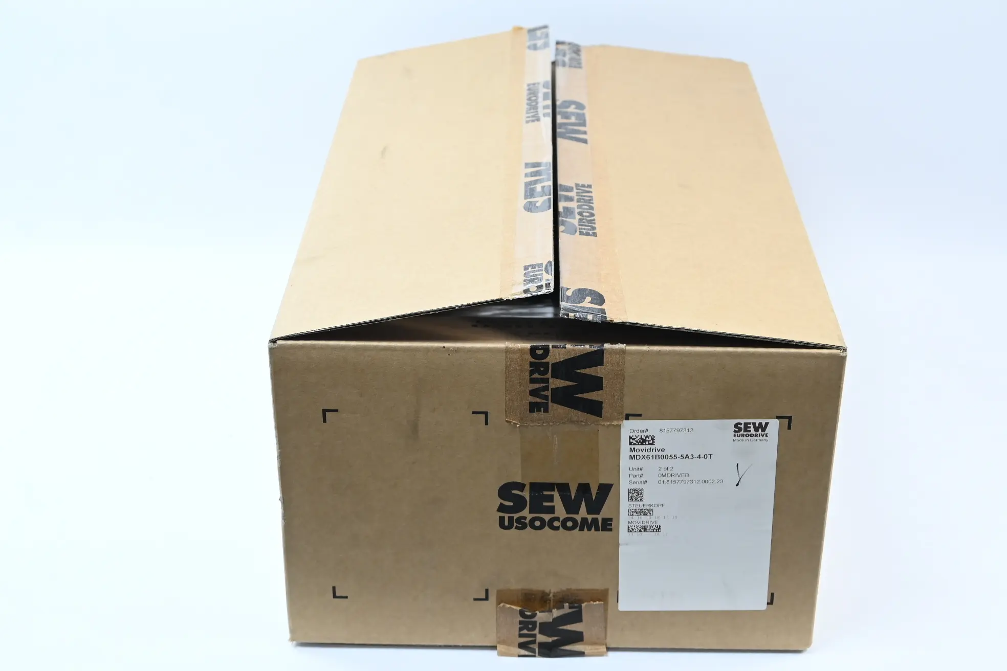 Produktfoto 1 von SEW-Eurodrive Steuerkopf Movidrive MDX61B0055-5A3-4-0T