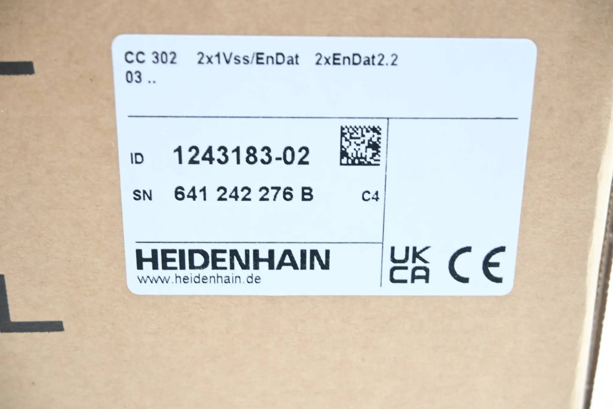 Produktfoto 1 von Heidenhain Reglereinheit CC 302 1243183-02 ( 1243 183-02 ) Ver. C4