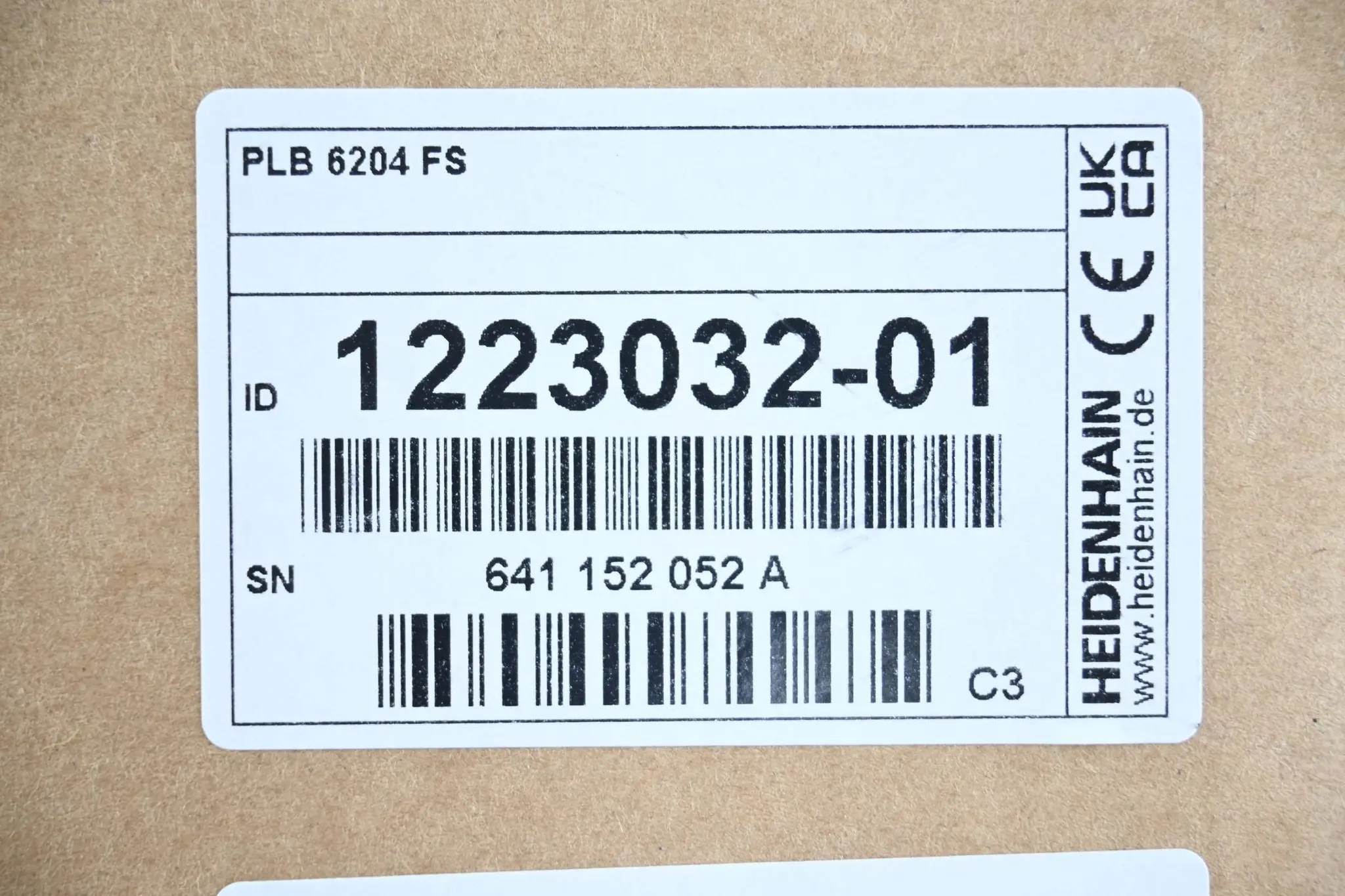 Produktfoto 1 von Heidenhain Systemmodul PLB 6204 FS 1223032-01 ( 1223 032-01 ) Ver. C3