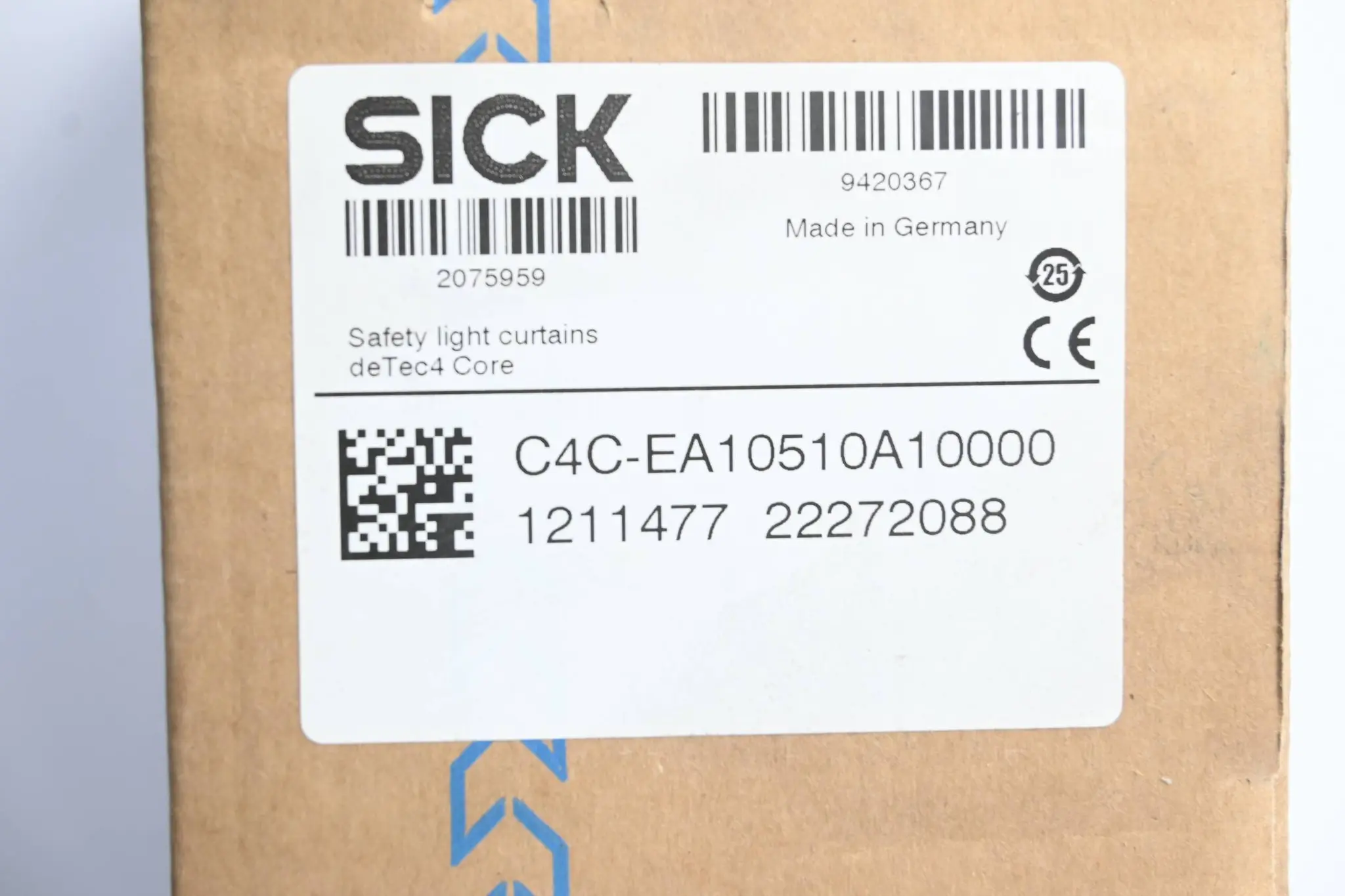 Produktfoto 1 von Sick Sicherheitslichtvorhang deTec Empfänger C4C-EA10510A10000 ( 1211477 )