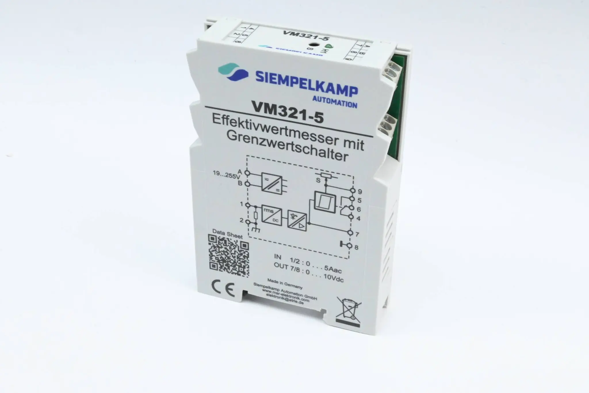 Produktfoto 1 von Siempelkamp rms/DC-Wandler mit GWS VM321-5