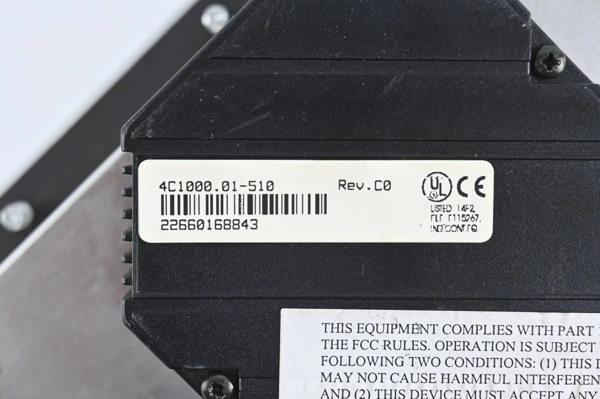 Produktfoto 1 von B&R Automation Panel 4D1166.00-490 Rev. F0 inkl. CPU Modul 4C1000.01-510 Rev. C0