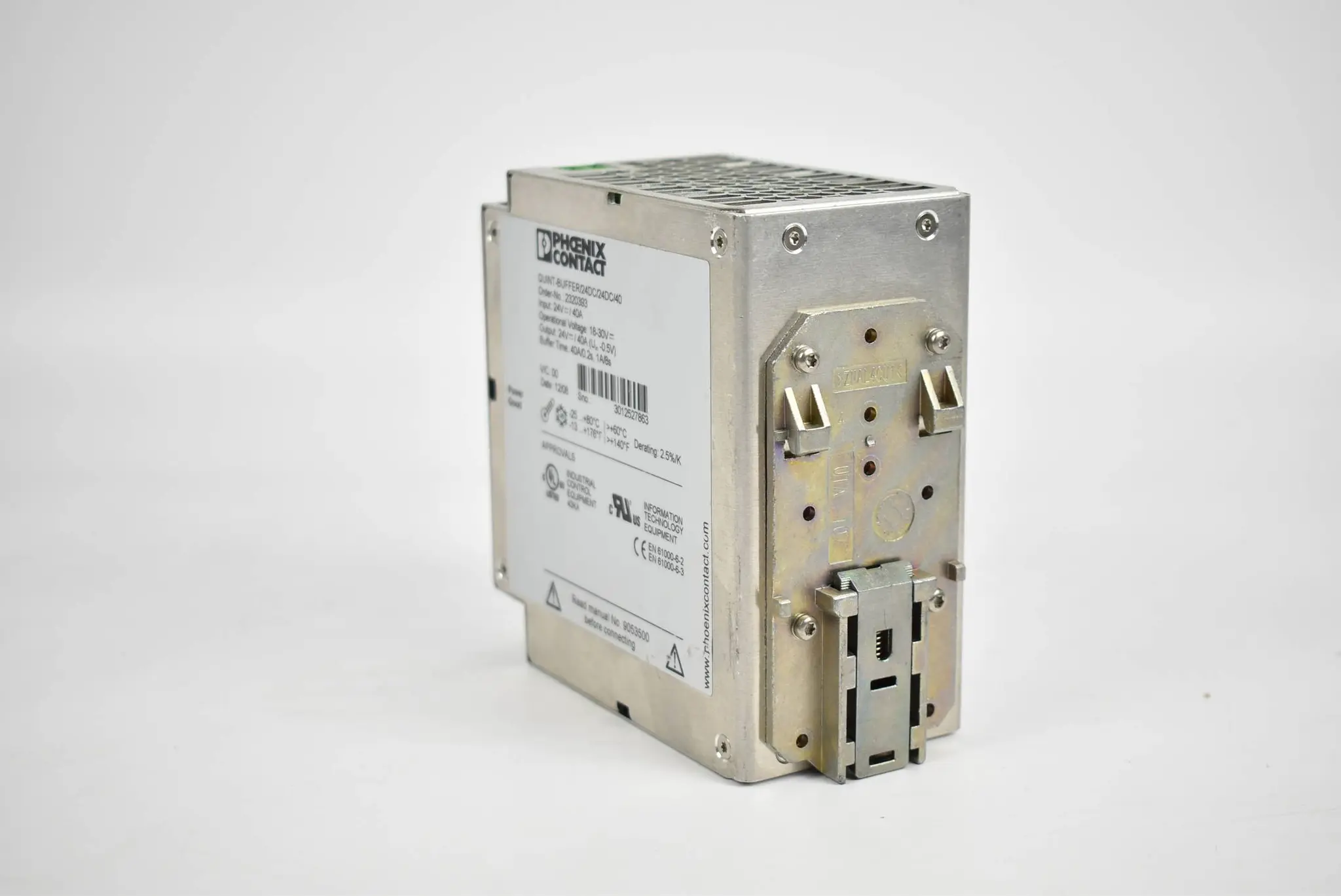 Produktfoto 1 von Phoenix Contact Puffermodul QUINT-BUFFER/24DC/24DC/40 ( 2320393 )