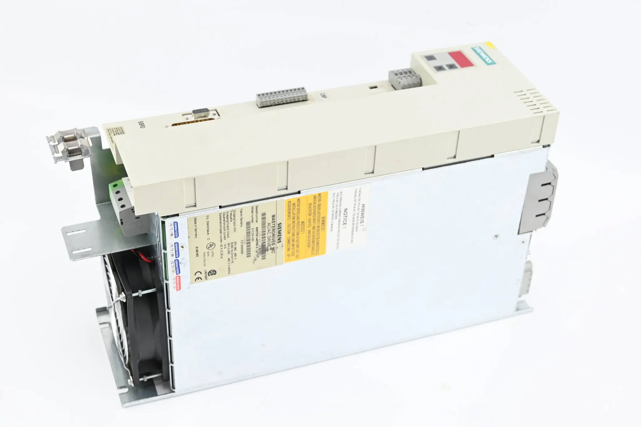 Produktfoto 1 von Siemens Masterdrives MC 6SE7021-4EP50-Z ( 6SE7 021-4EP50-Z ) E. D Z= C33 + G91