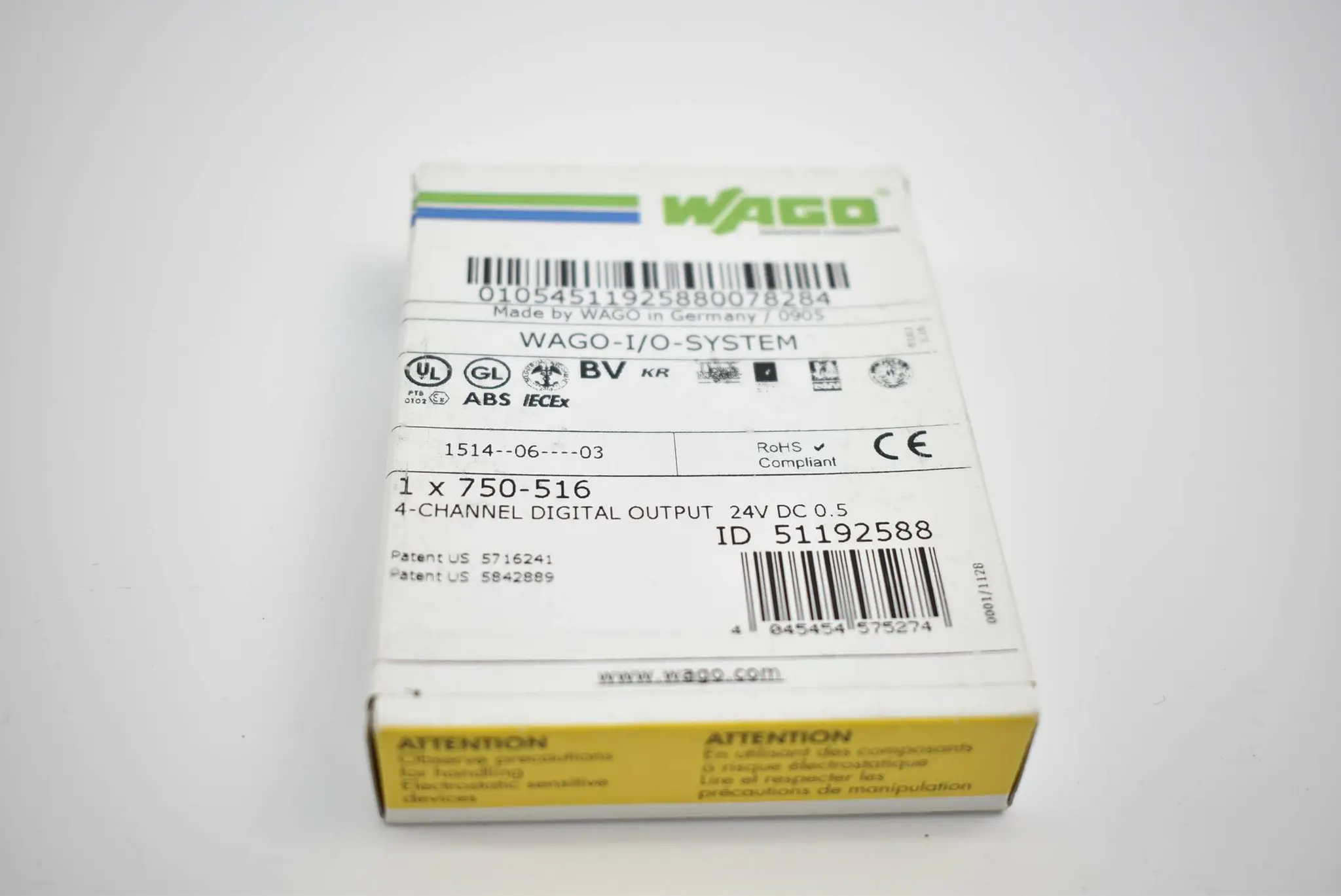 Produktfoto 1 von Wago 750-516 Digital Output 24V DC 0.5