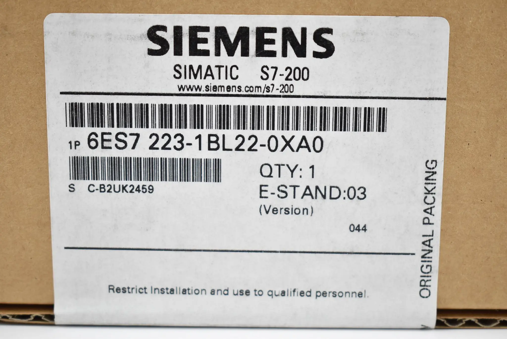 Produktfoto 1 von Siemens Simatic S7-200 Digital 6ES7223-1BL22-0XA0 ( 6ES7 223-1BL22-0XA0 ) E03