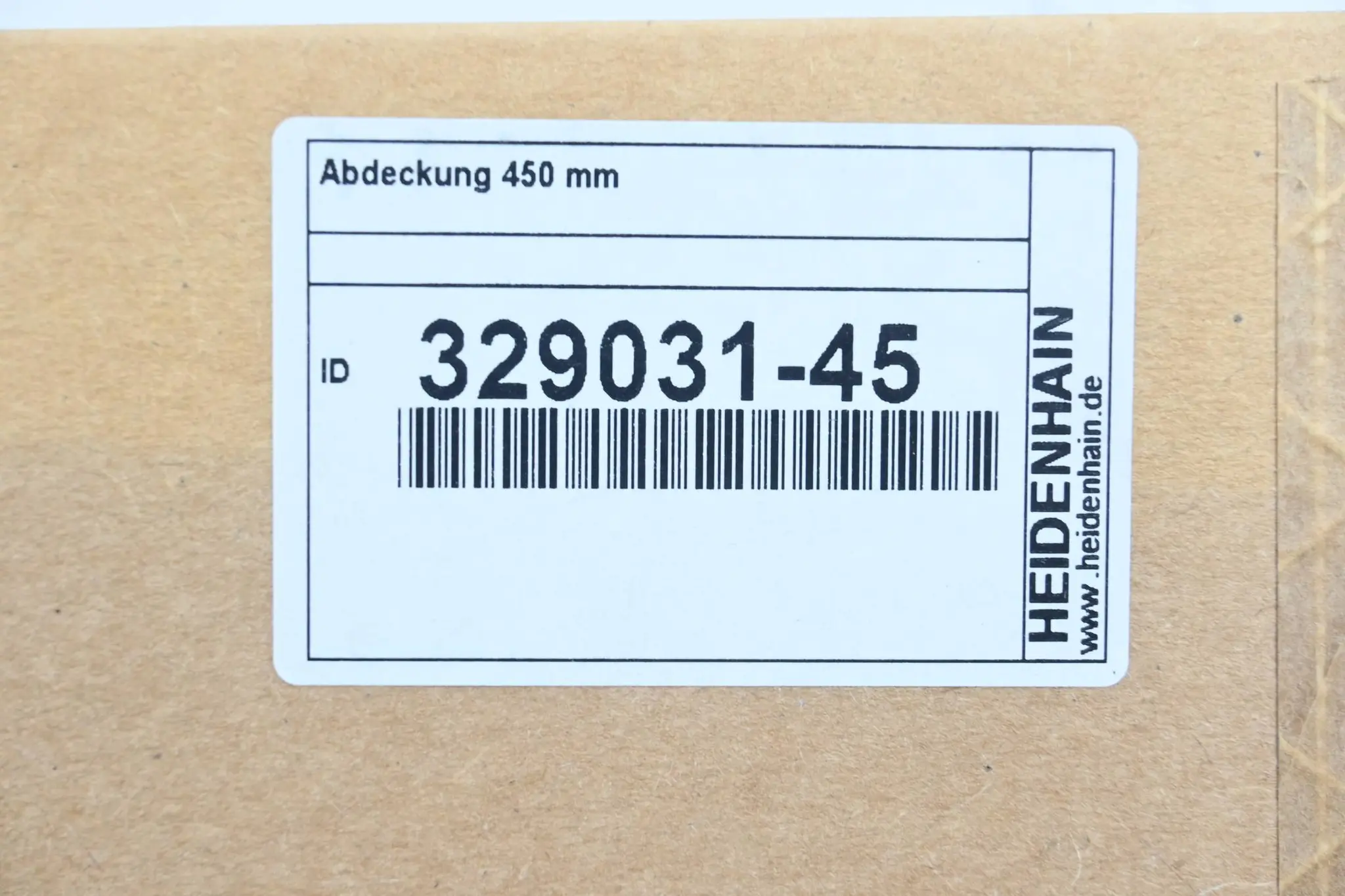 Produktfoto 1 von Heidenhain Abdeckung für Umrichtermodule 450mm ( 329031-45 )