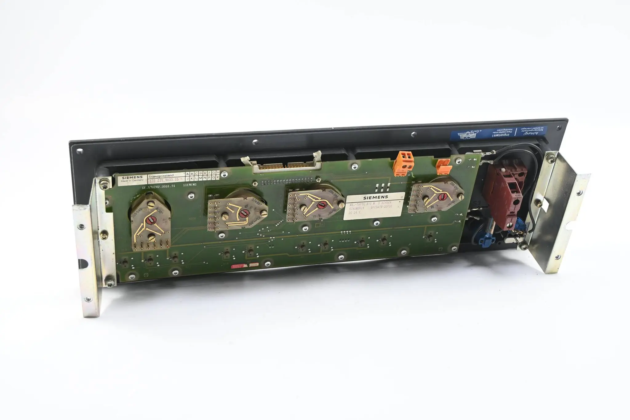 Produktfoto 1 von Siemens Sinumerik Bedien-/Steuerpanel 6FC3478-3EF20 ( 6FC3 478-3EF20 )