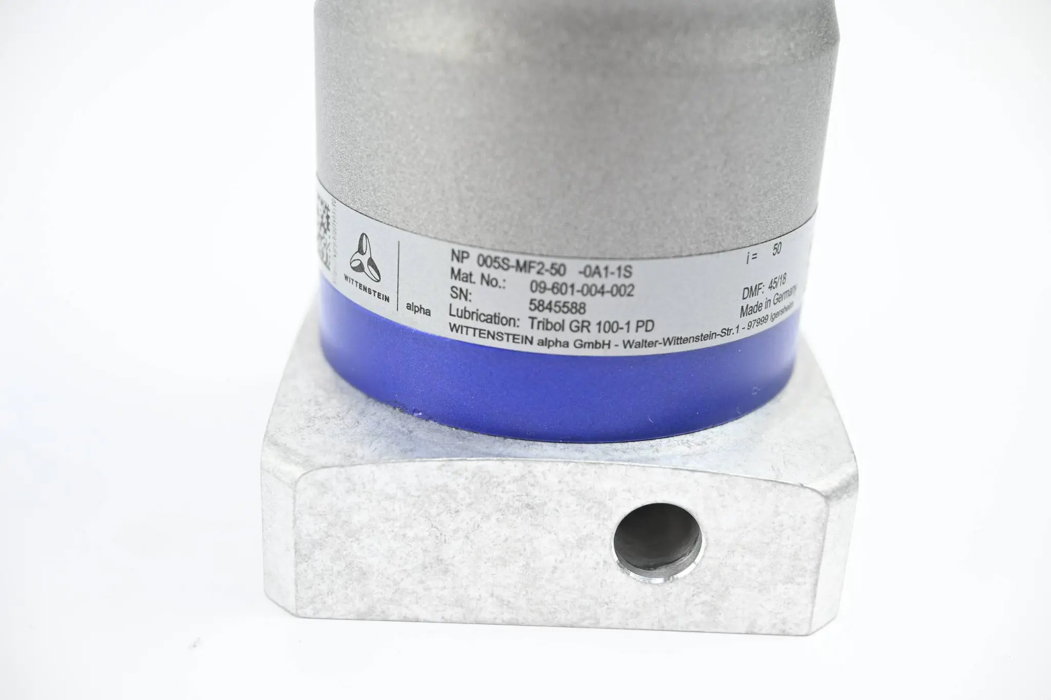 Produktfoto 1 von Wittenstein Alpha Getriebe NP 005S-MF2-50 -0A1-1S ( 09-601-004-002 )