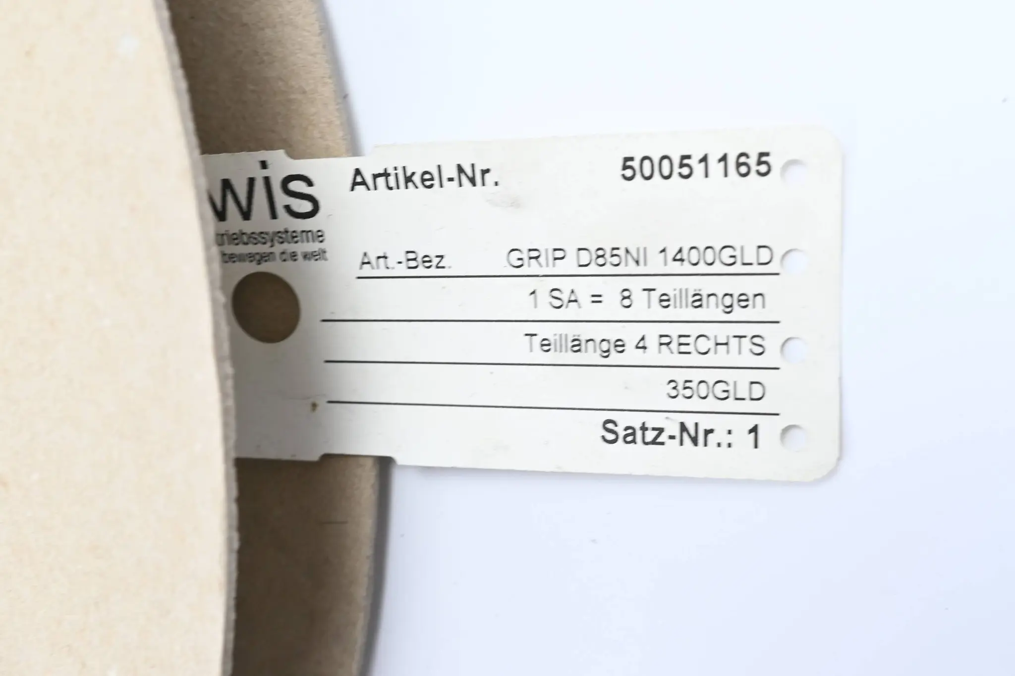 Produktfoto 1 von Iwis Steuerkette GRIP D85NI 1400GLD ( 50051165 )