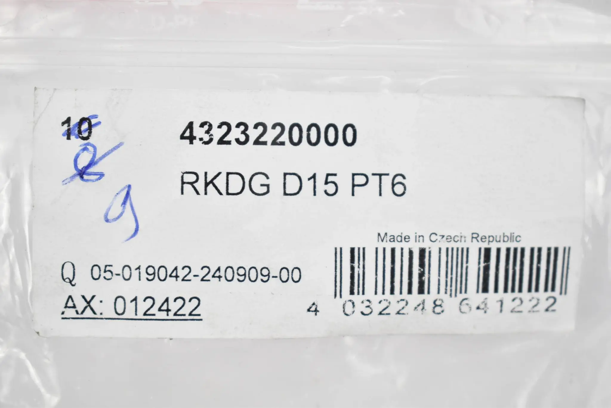 Produktfoto 1 von Dichtung RKDG D15 PT6 ( 13-15 mm ) VE 9 Stück